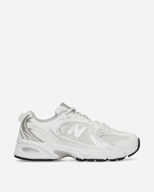 530 Sneakers Blanc / Argent Métallisé