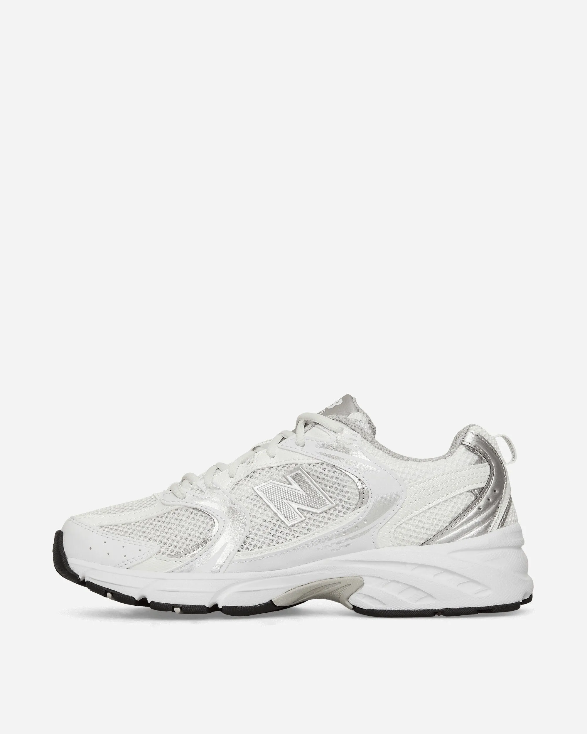 530 Sneakers Blanc / Argent Métallisé