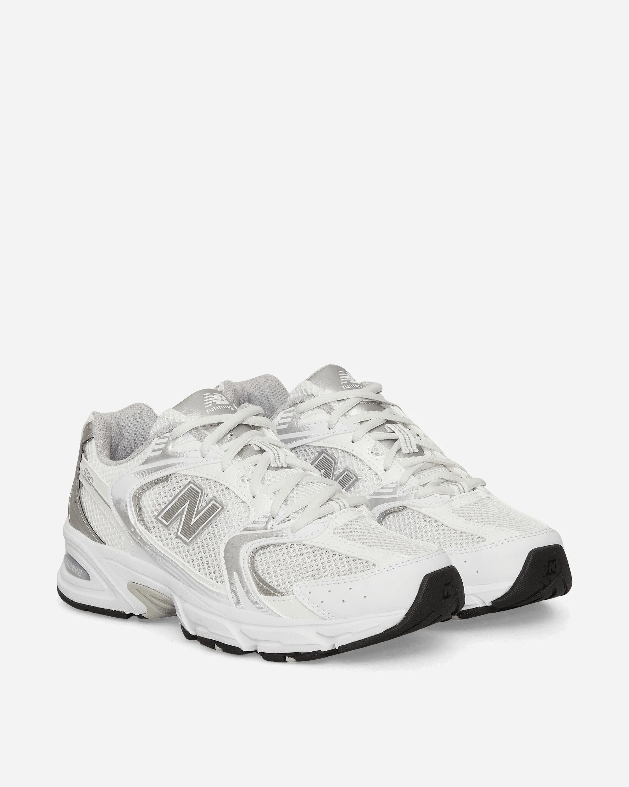 530 Sneakers Blanc / Argent Métallisé