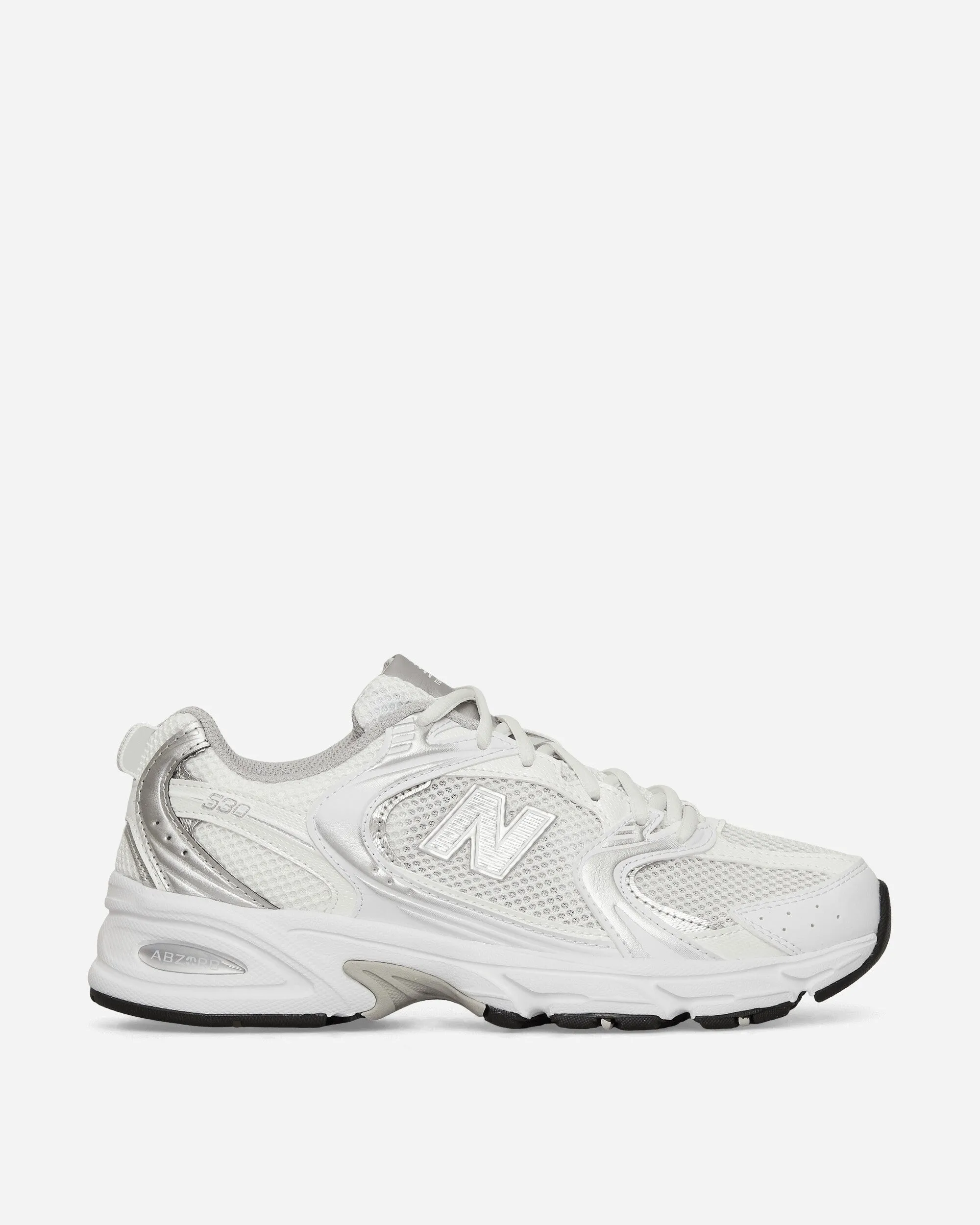 530 Sneakers Blanc / Argent Métallisé