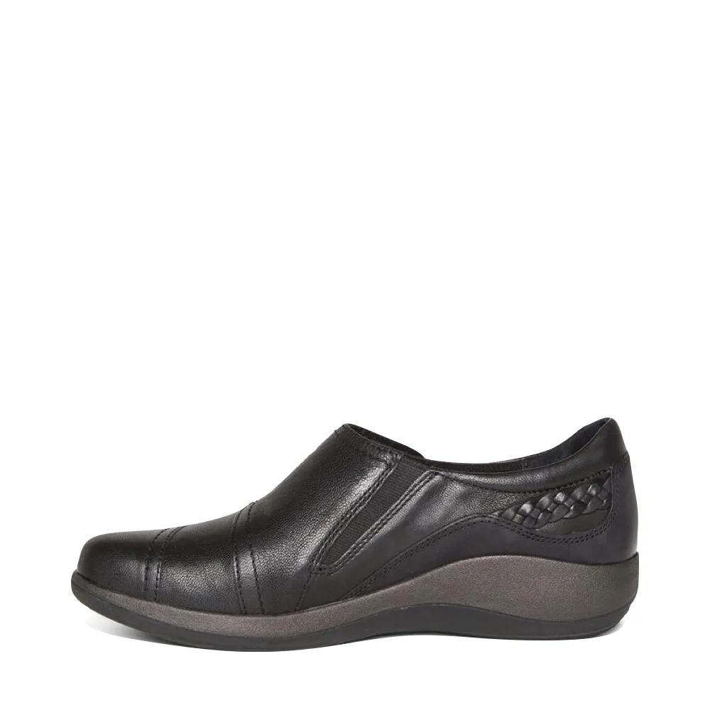 Aetrex Femmes Karina Enfiler en Noir