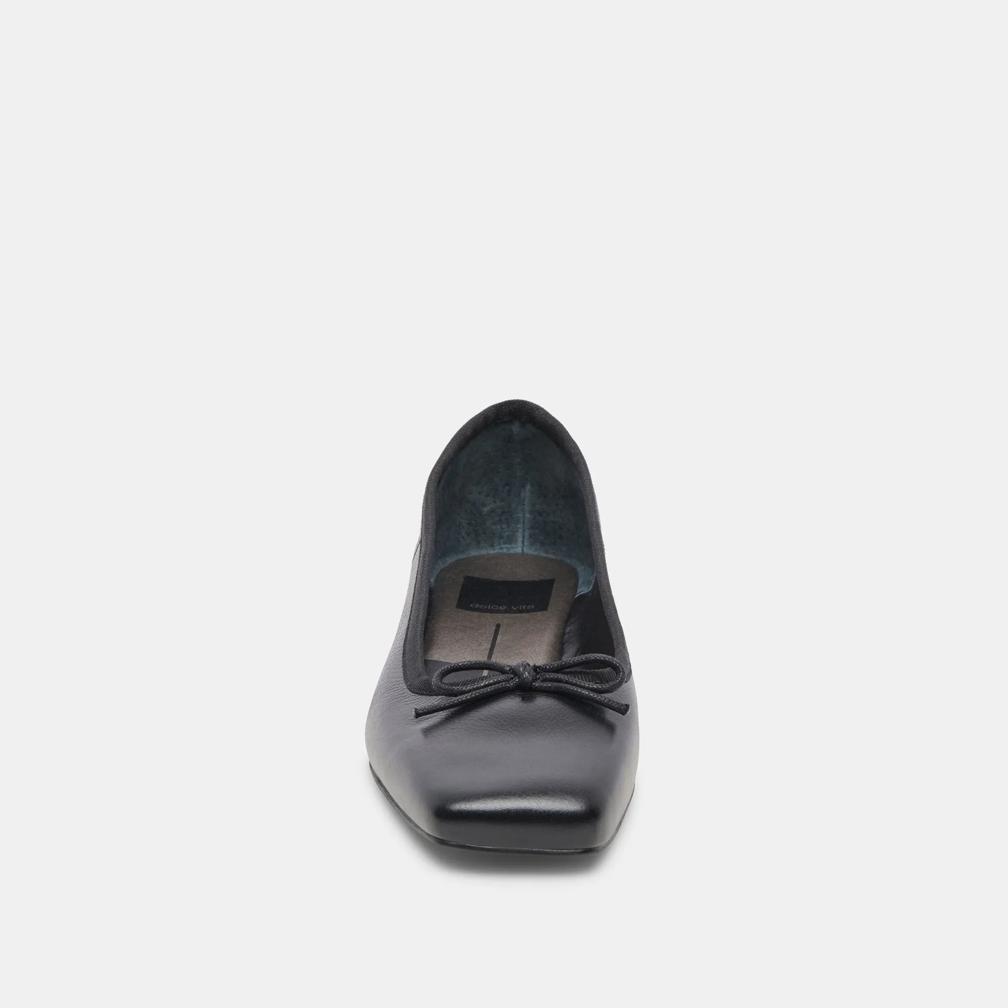 BALLERINES ANISA EN CUIR NOIR
