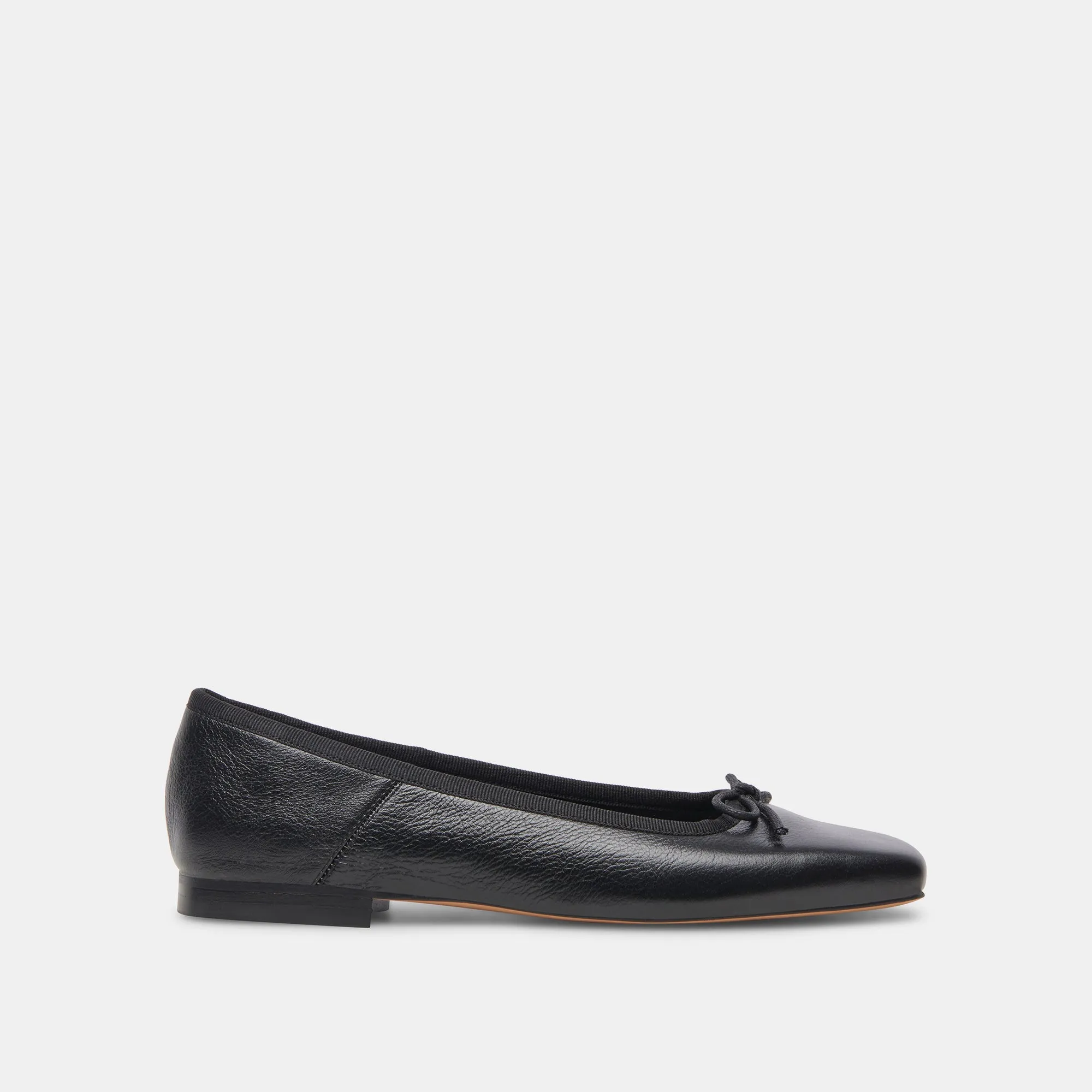 BALLERINES ANISA EN CUIR NOIR