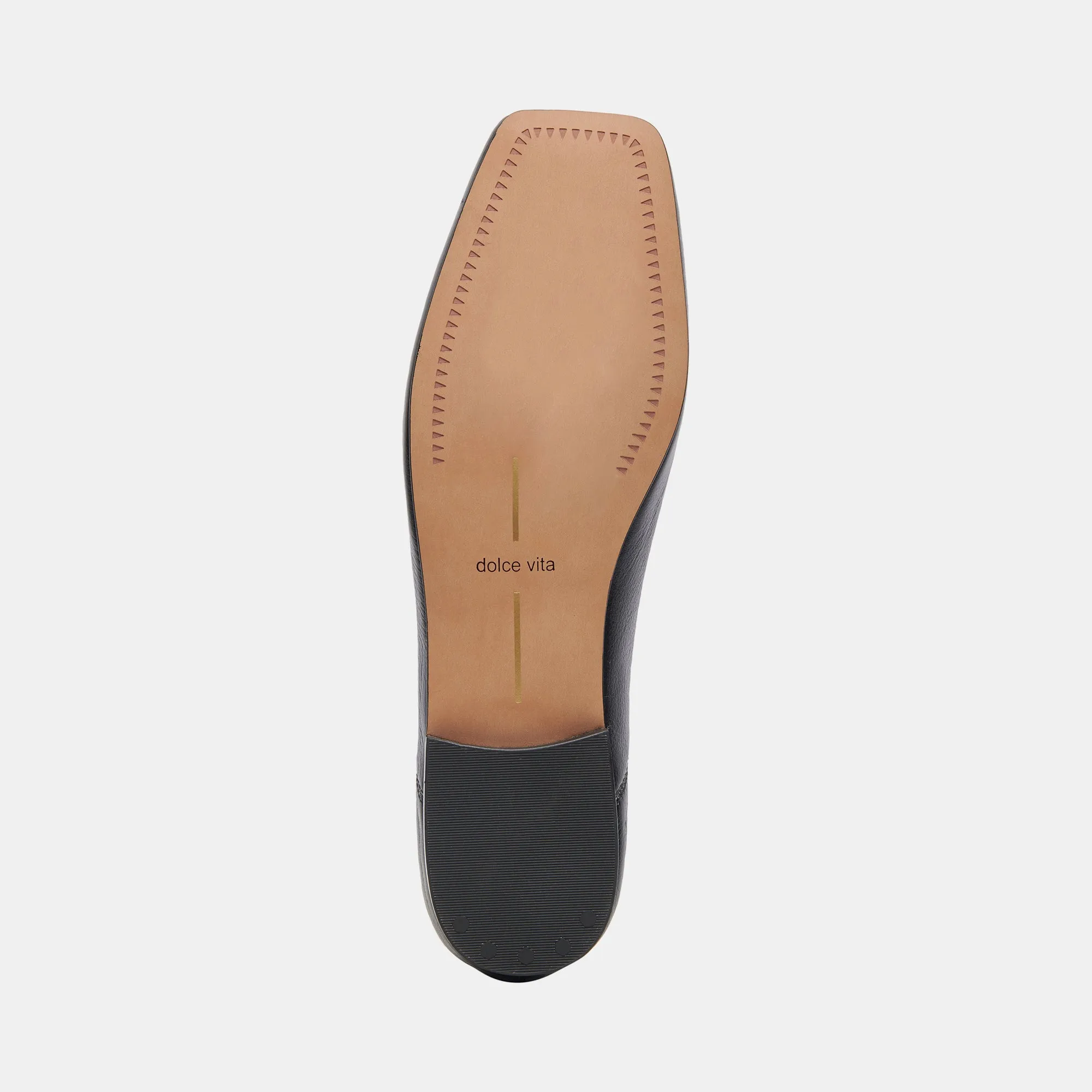 BALLERINES ANISA EN CUIR NOIR