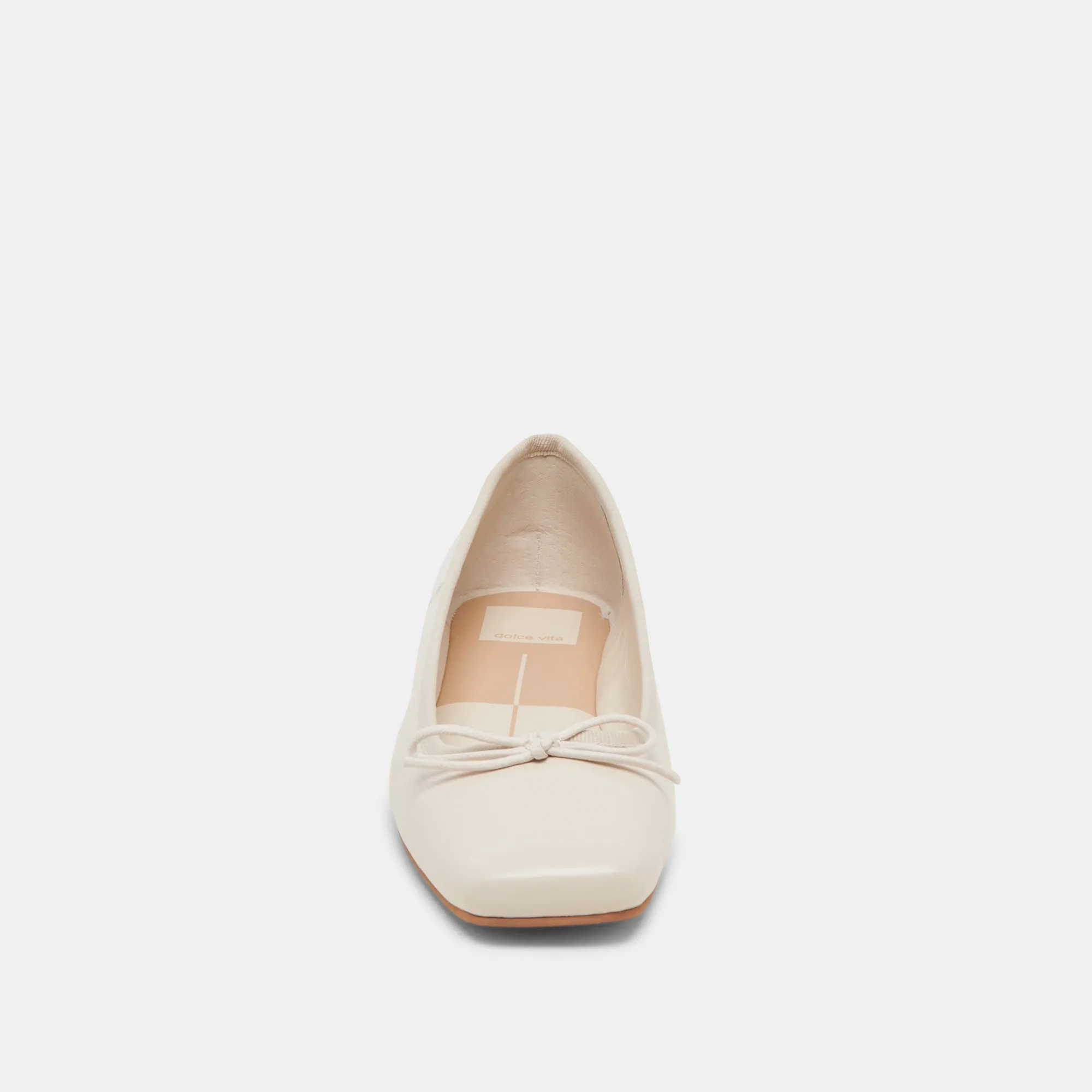 BALLERINES ANISA CRÈME PATINÉES EFFET FROISSÉ
