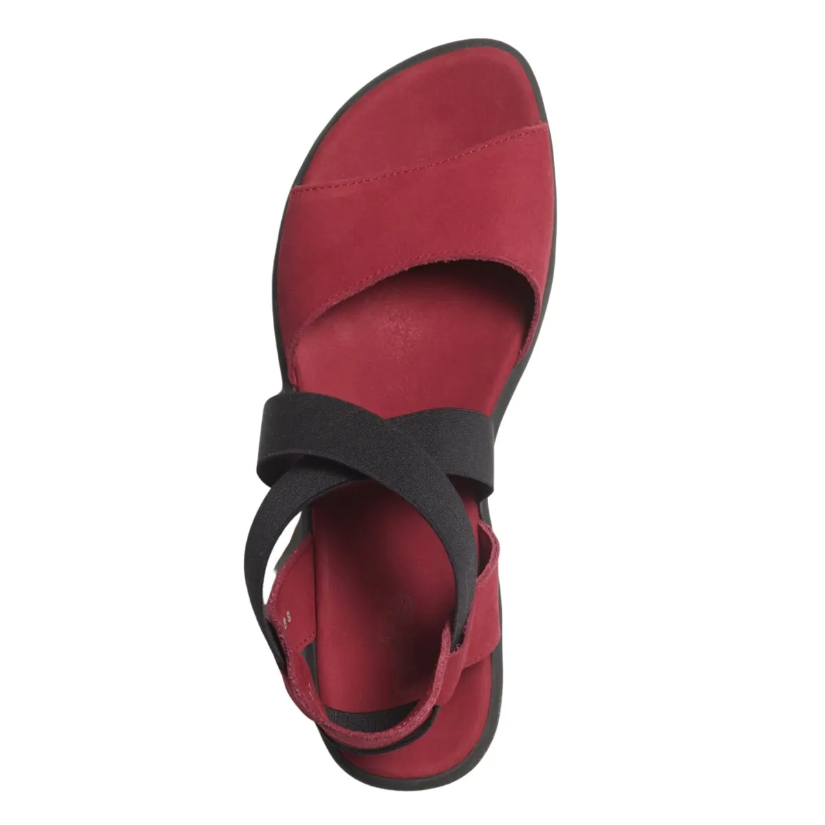 Arche Femme Satia Massai Nubuck Rouge