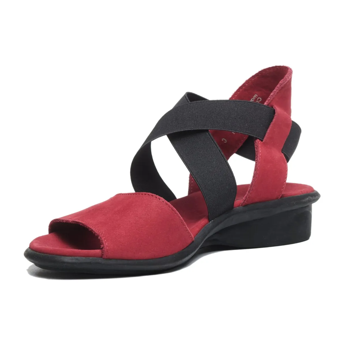 Arche Femme Satia Massai Nubuck Rouge