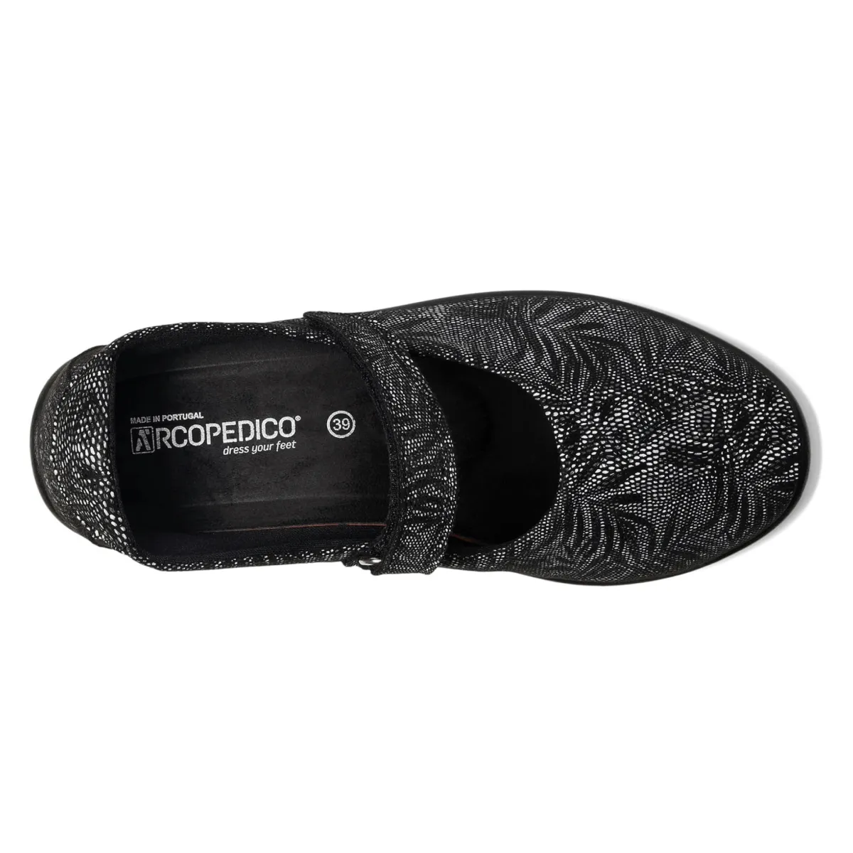 Arcopedico Femme Estrela Noir Palmier