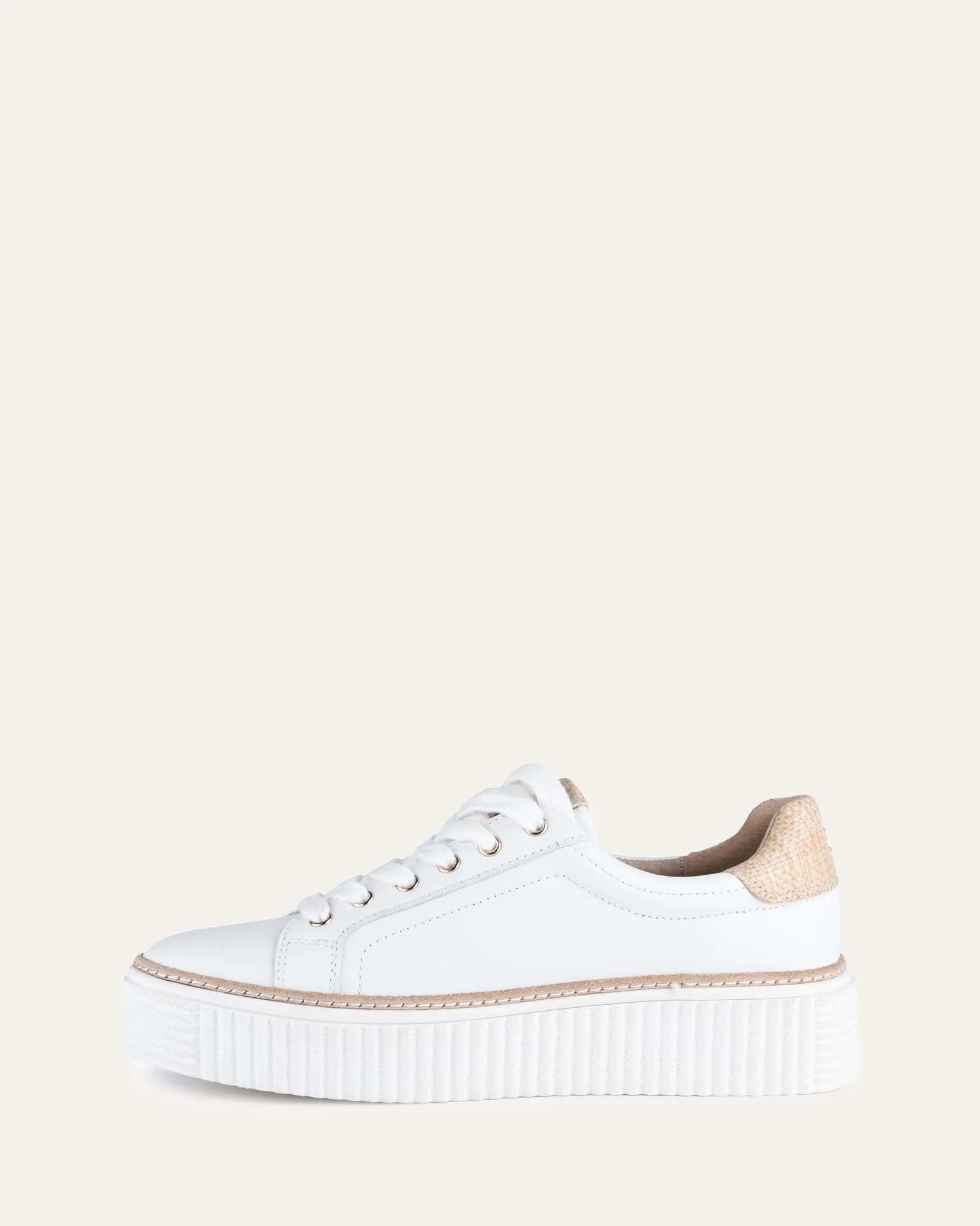 ARIANNA SNEAKERS BLANC RAFFIA