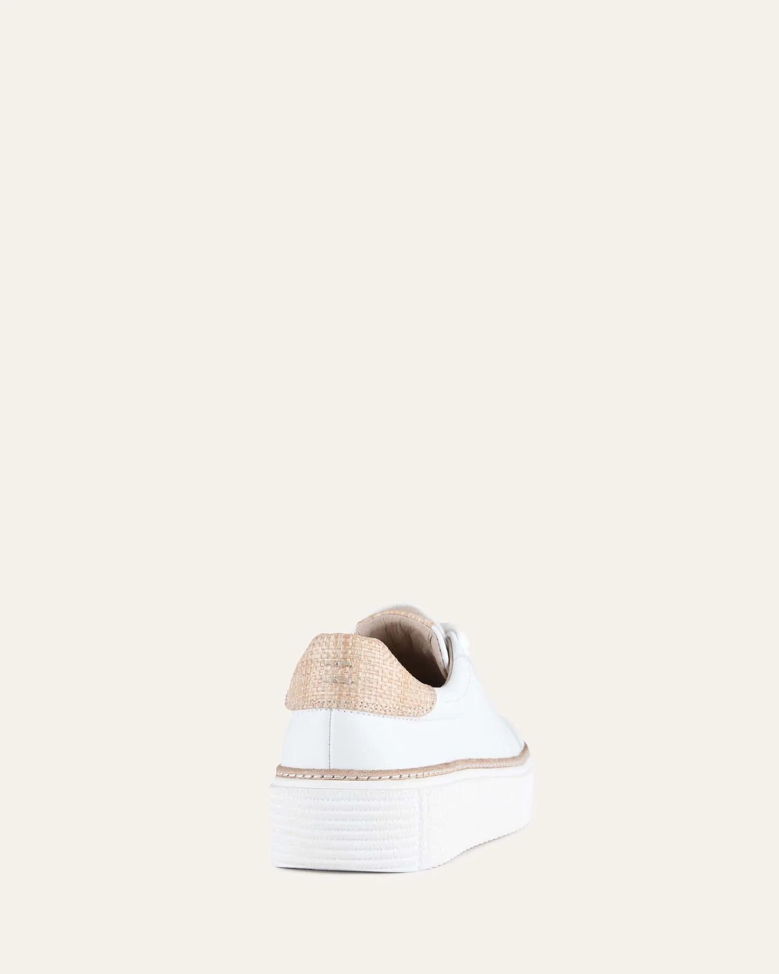 ARIANNA SNEAKERS BLANC RAFFIA