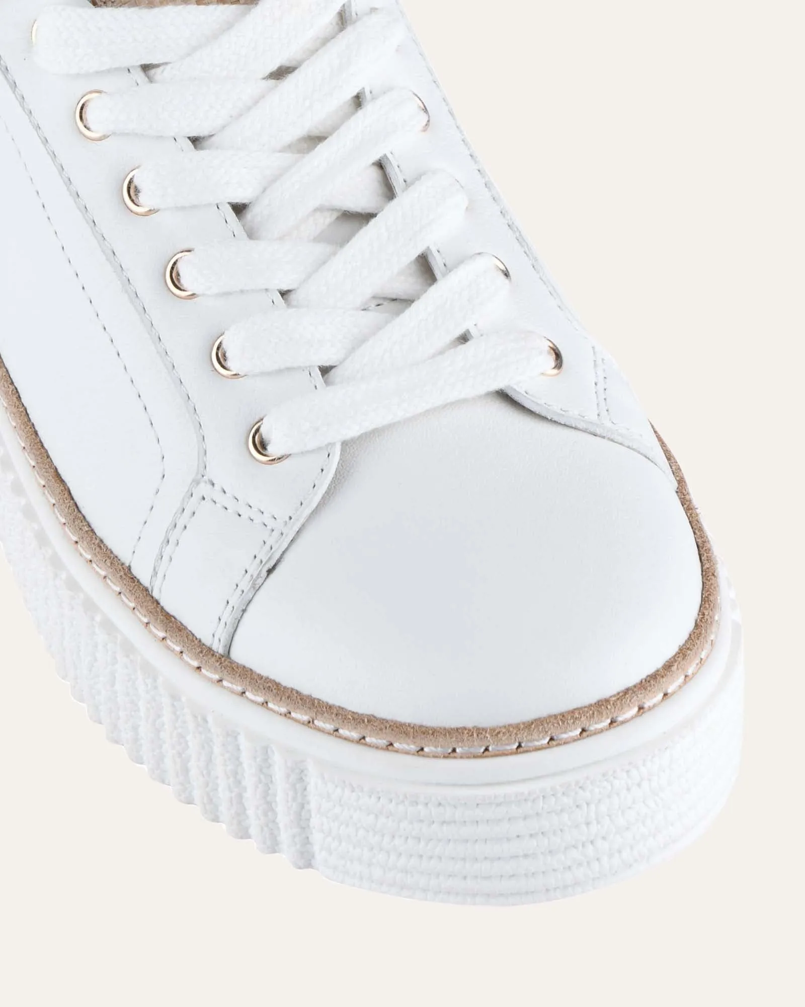 ARIANNA SNEAKERS BLANC RAFFIA