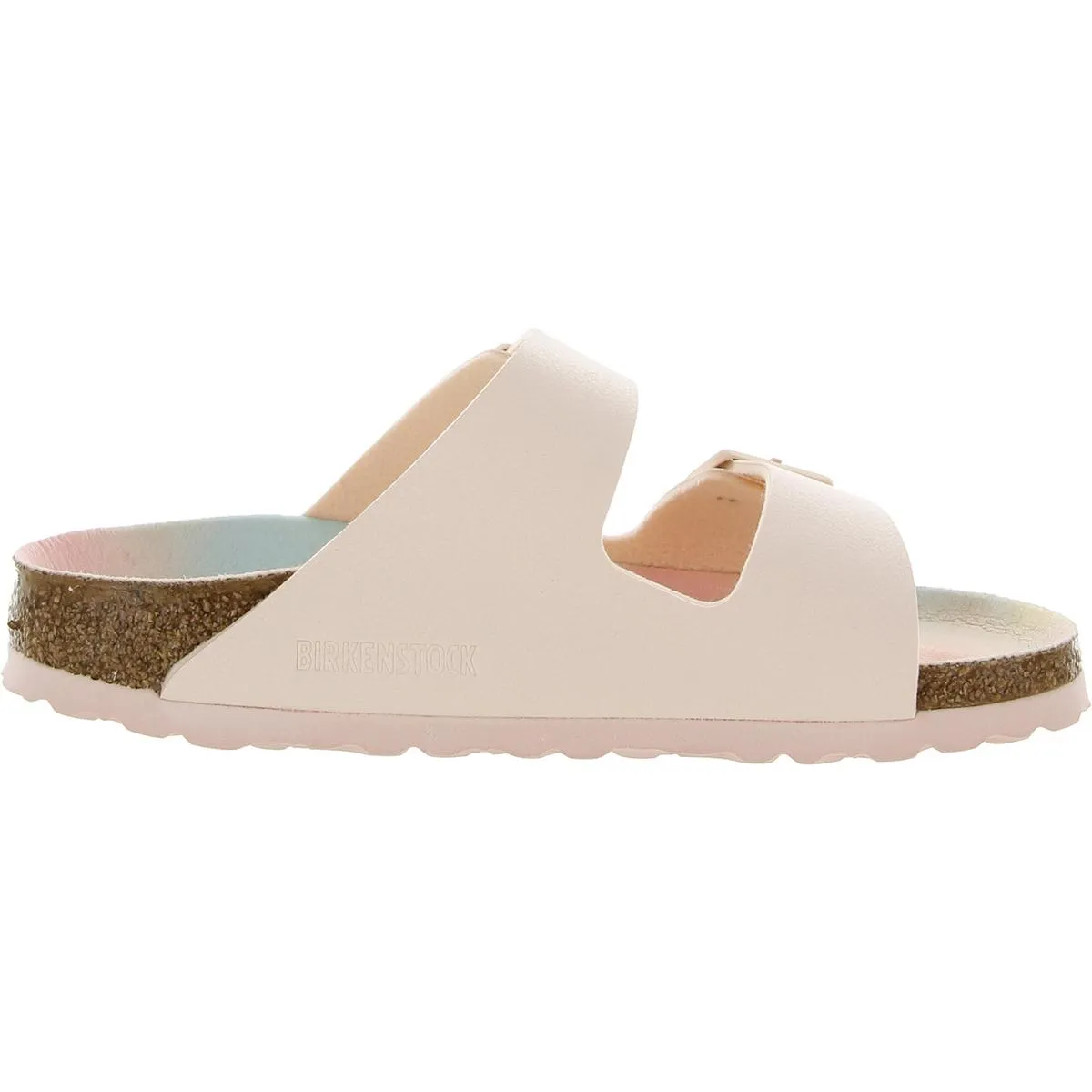 Sandales plates à enfiler pour femmes Arizona Birko-Flor