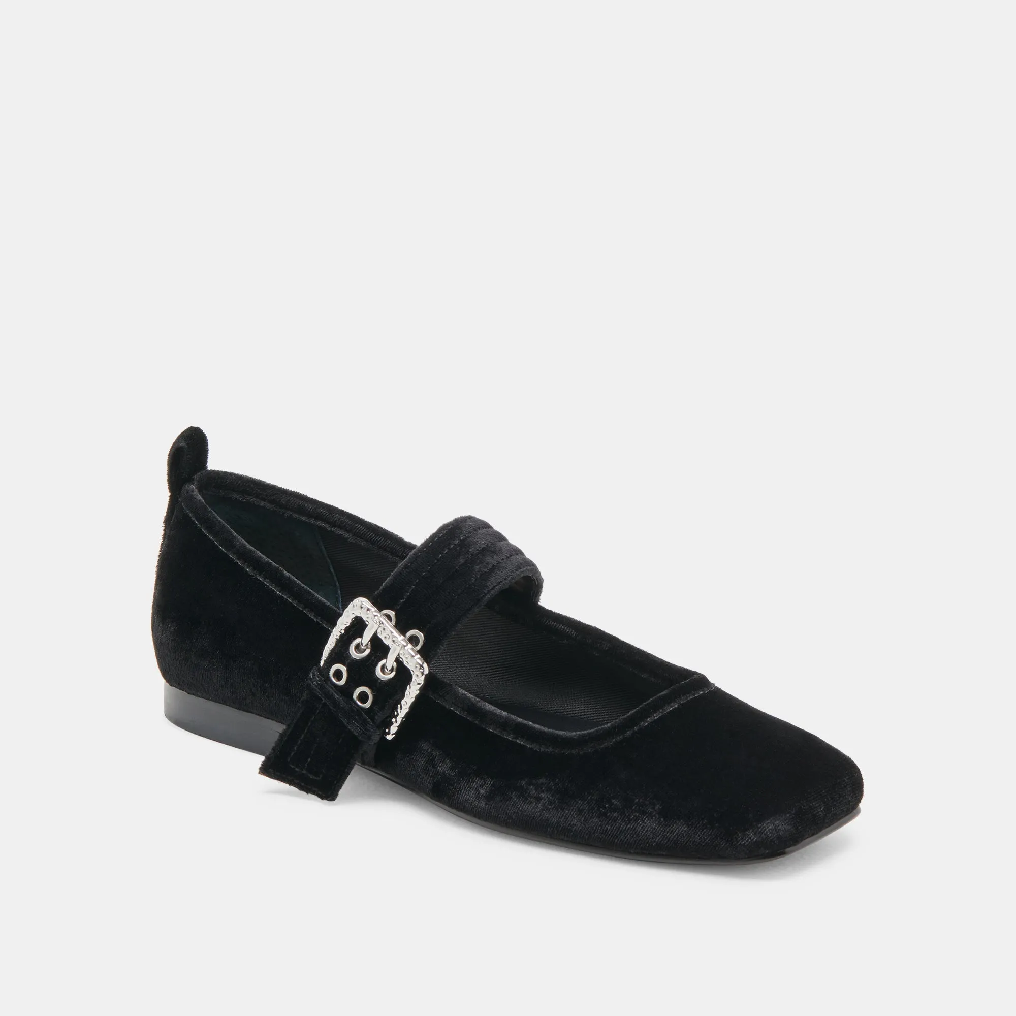 ARORA BALLERINES NERO VELOURS