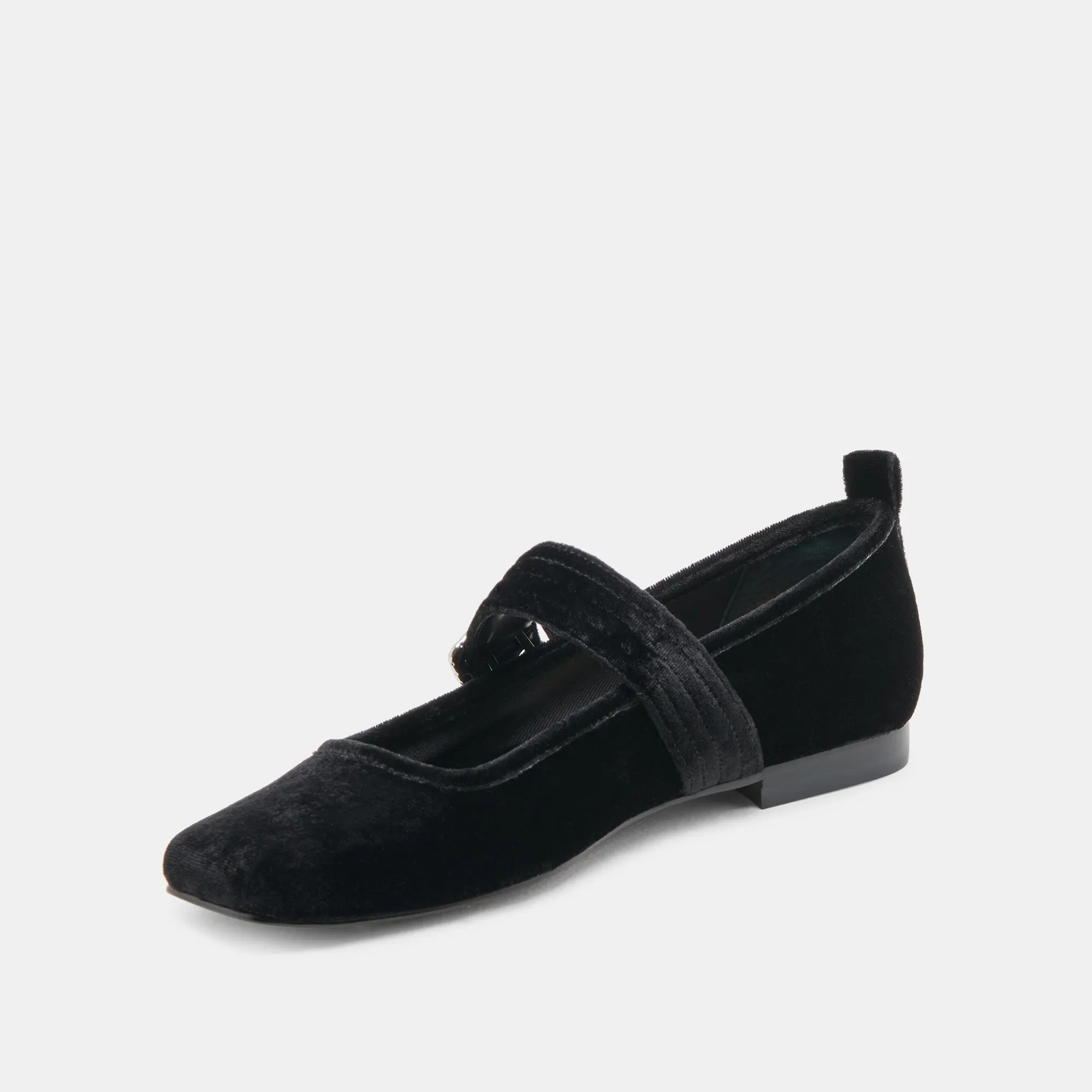 ARORA BALLERINES NERO VELOURS