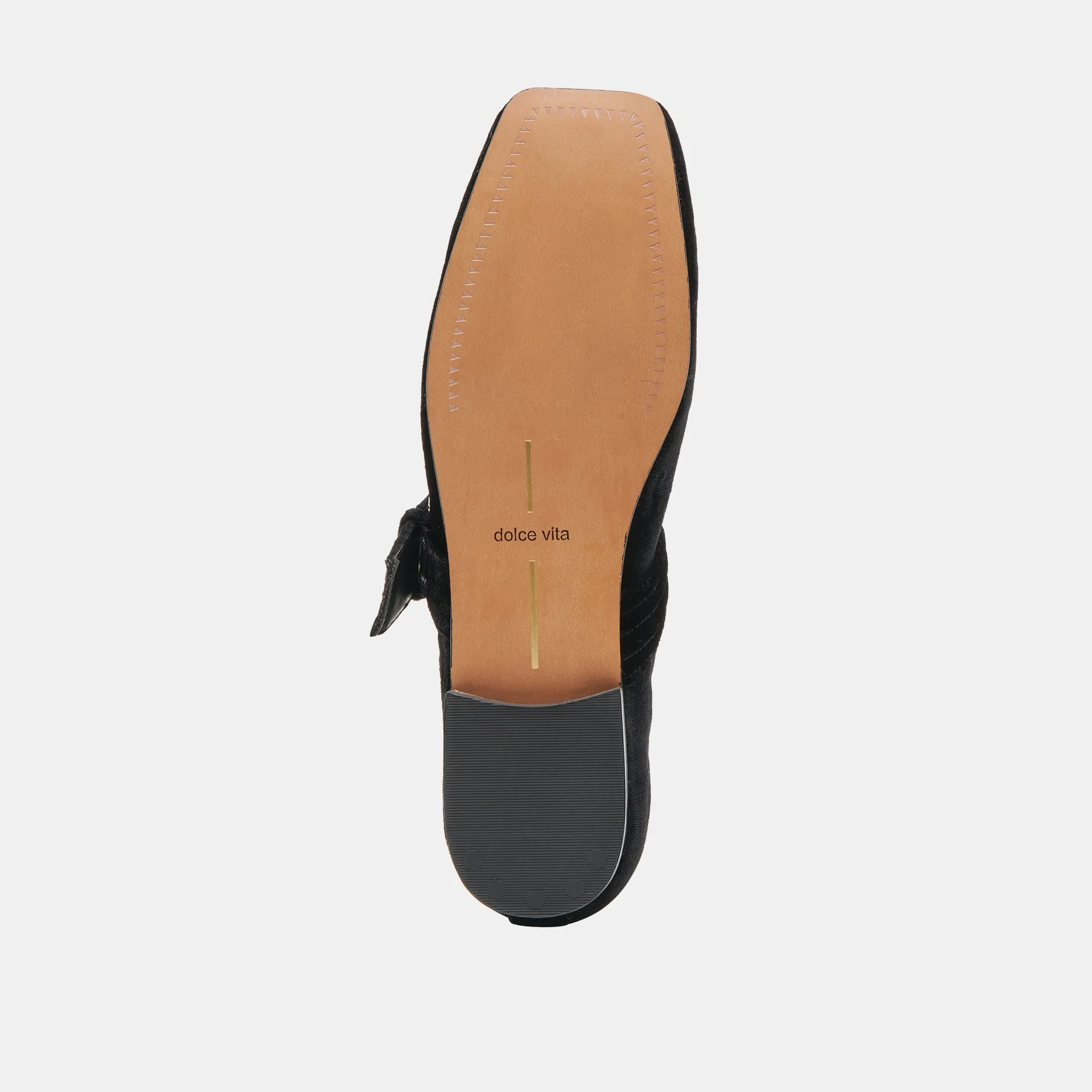 ARORA BALLERINES NERO VELOURS