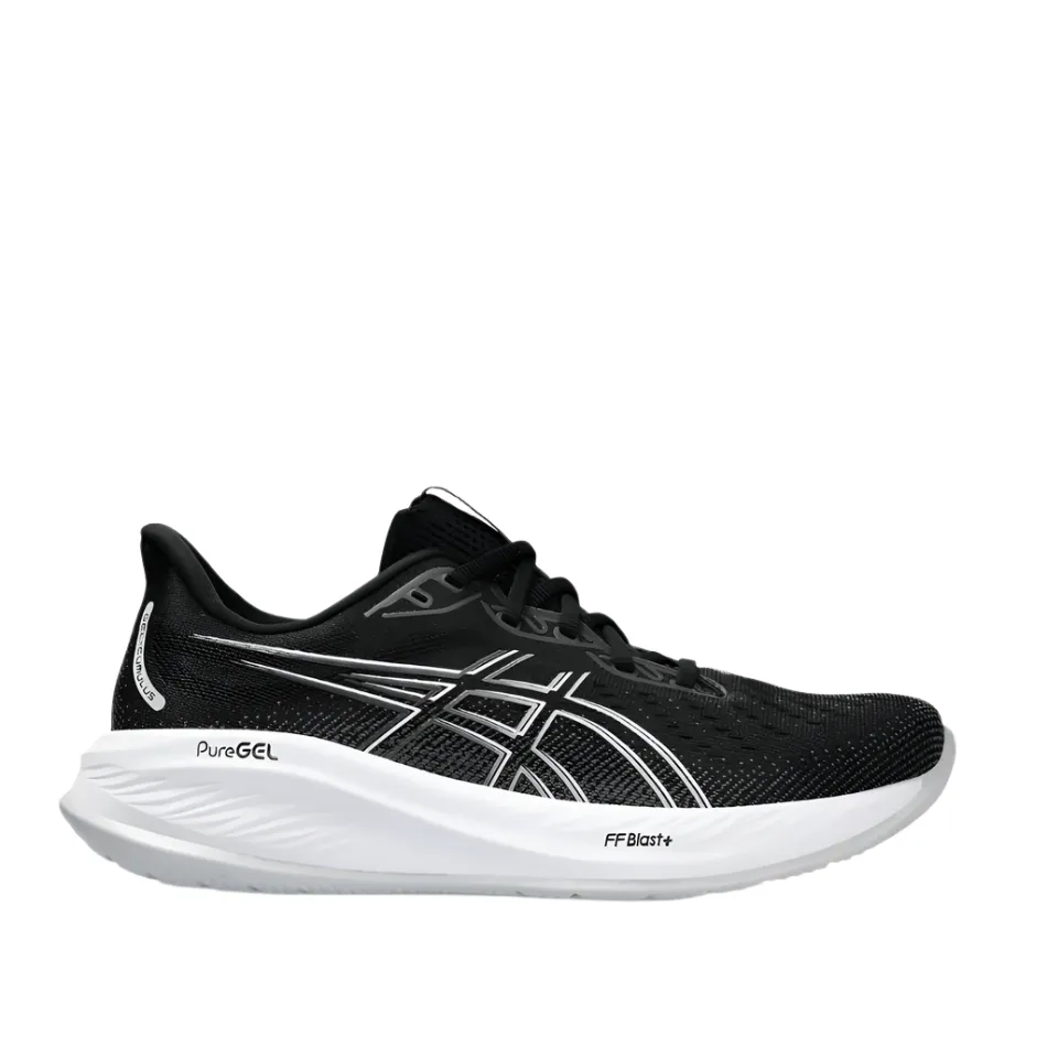 Chaussures de running ASICS GEL-CUMULUS 26 pour homme en Noir/Béton SS25