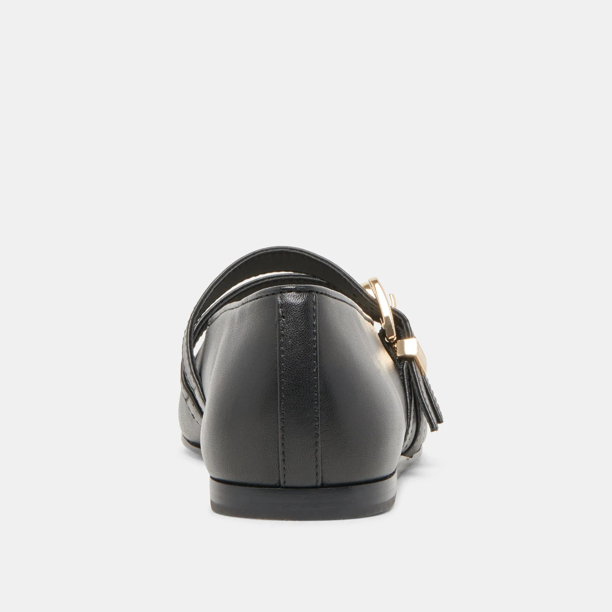 BAYLEE BALLERINES CUIR NOIR