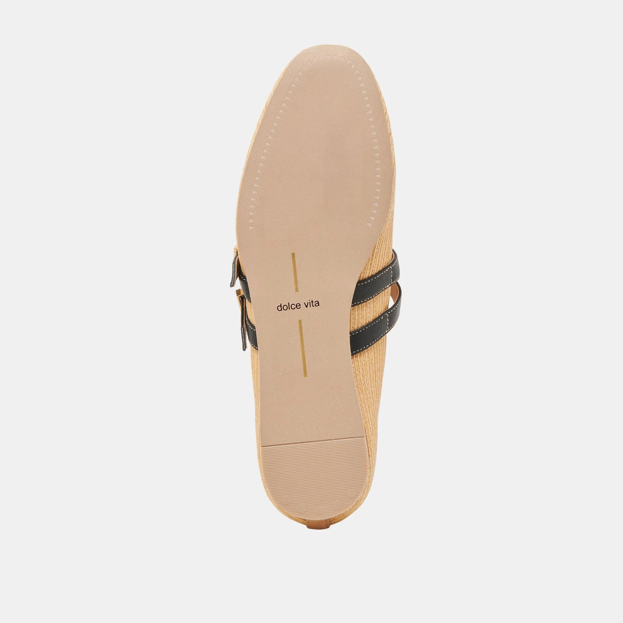 BAYLEE BALLERINES NATUREL RAFFIA