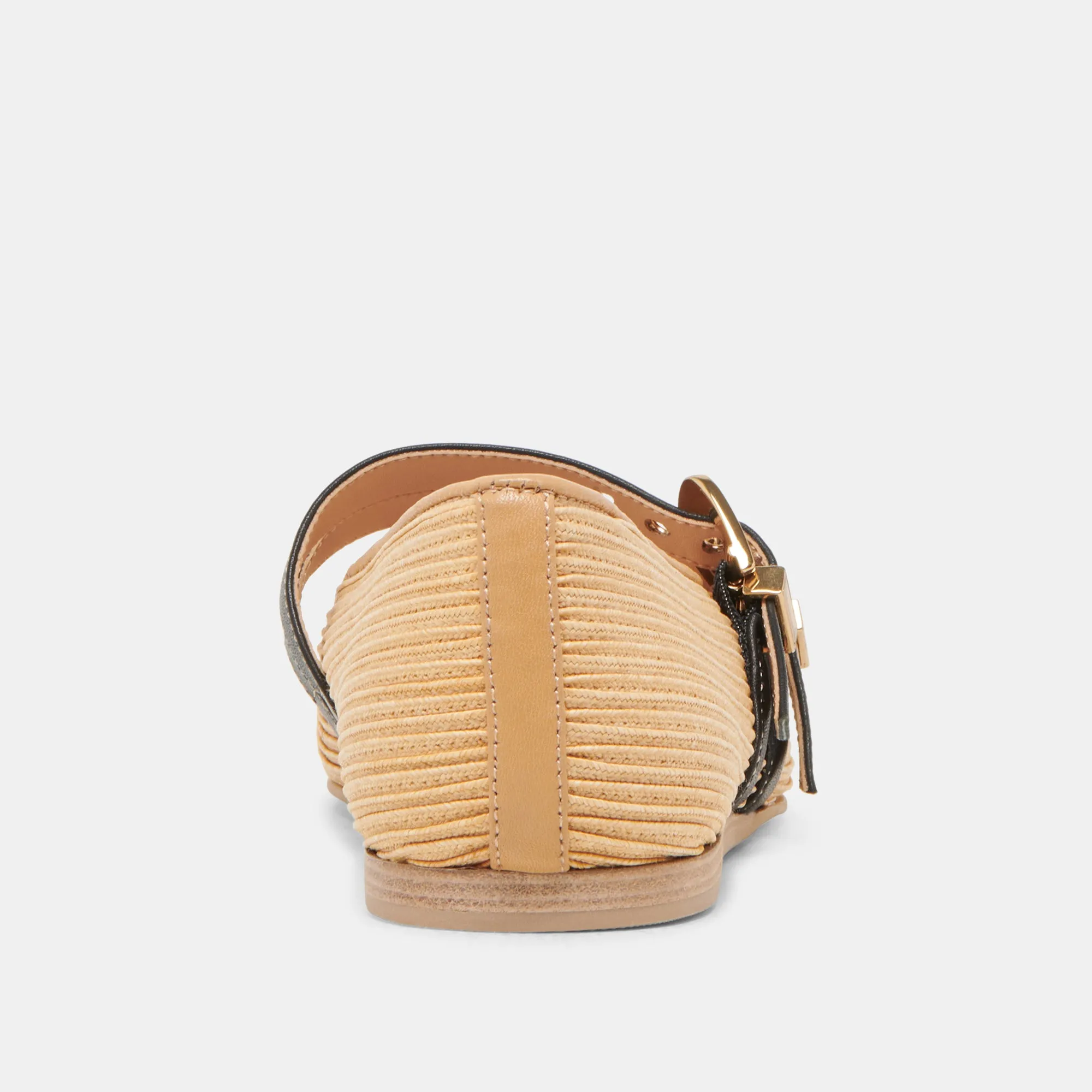 BAYLEE BALLERINES NATUREL RAFFIA
