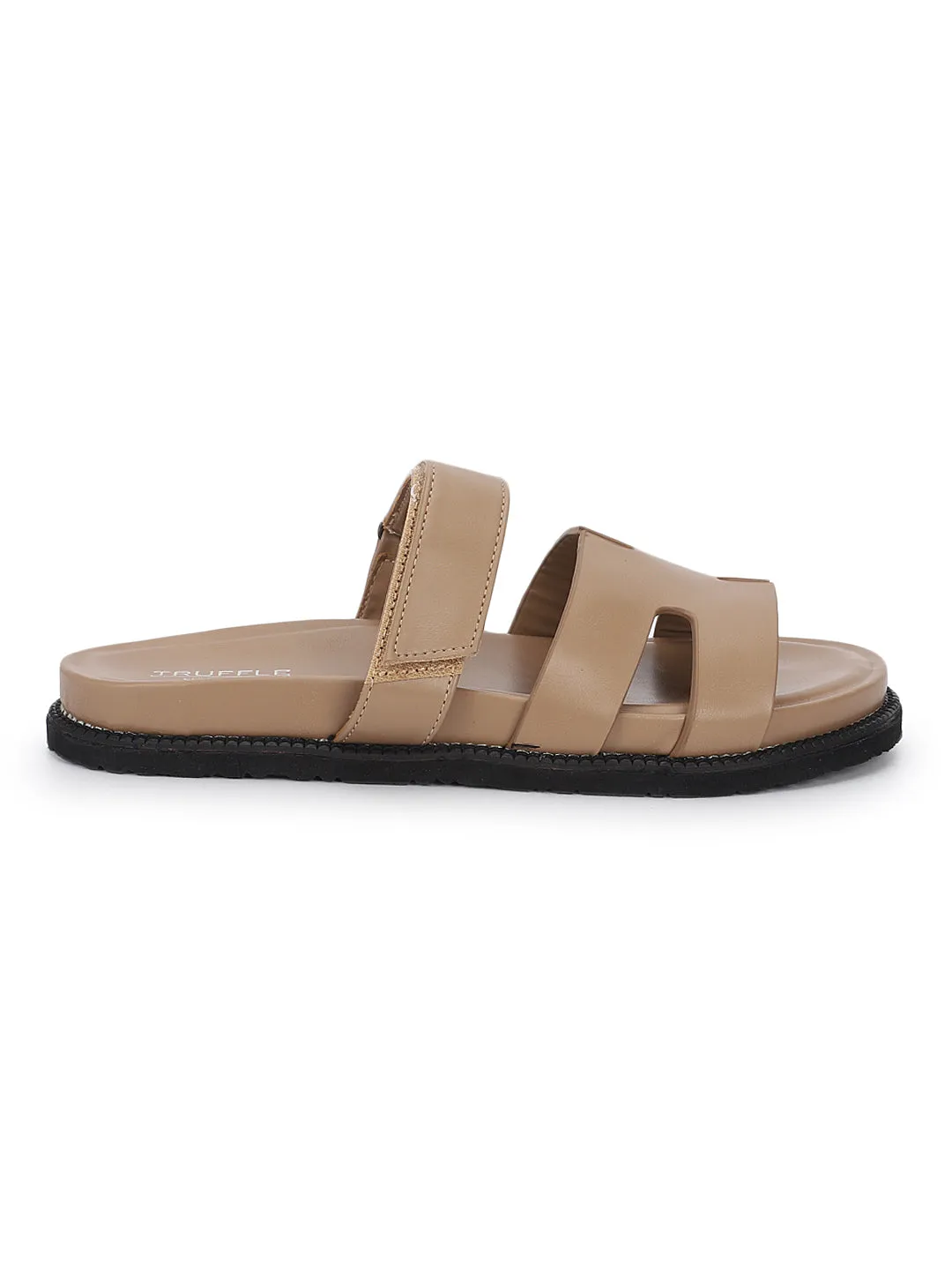 Ballerines en PU beige à enfiler (TC-ST12ORRY-BEIG)