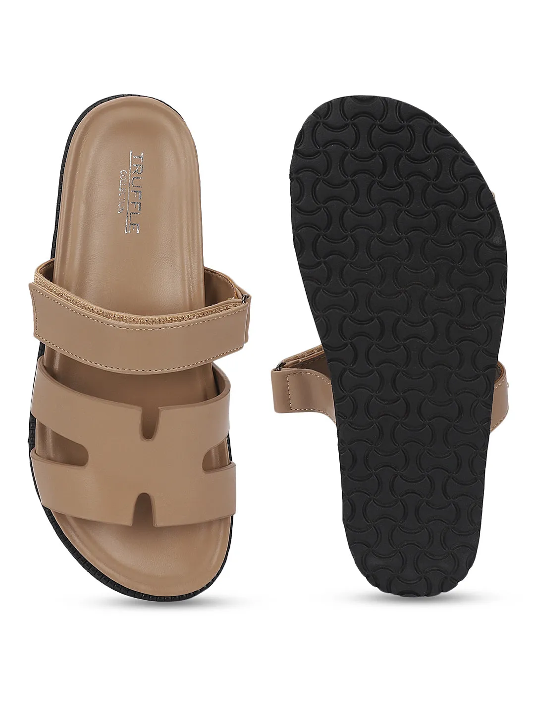 Ballerines en PU beige à enfiler (TC-ST12ORRY-BEIG)