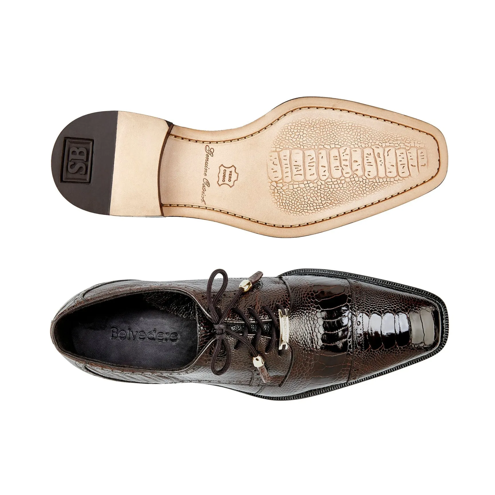 Belvedere Shoes Batta - Marron