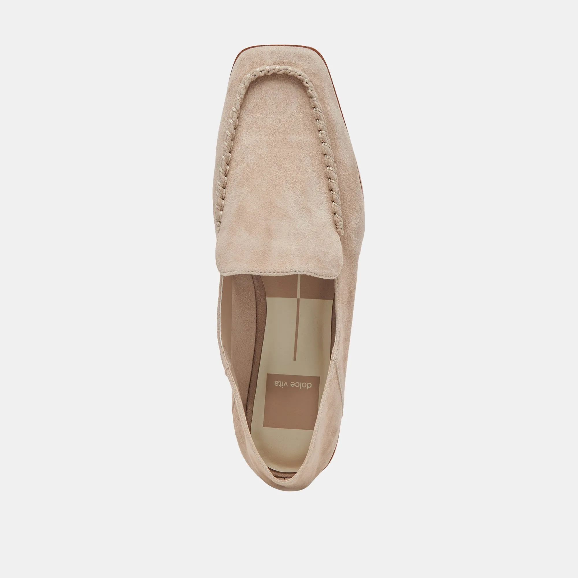 BENY FLATS SUÈDE TAUPE