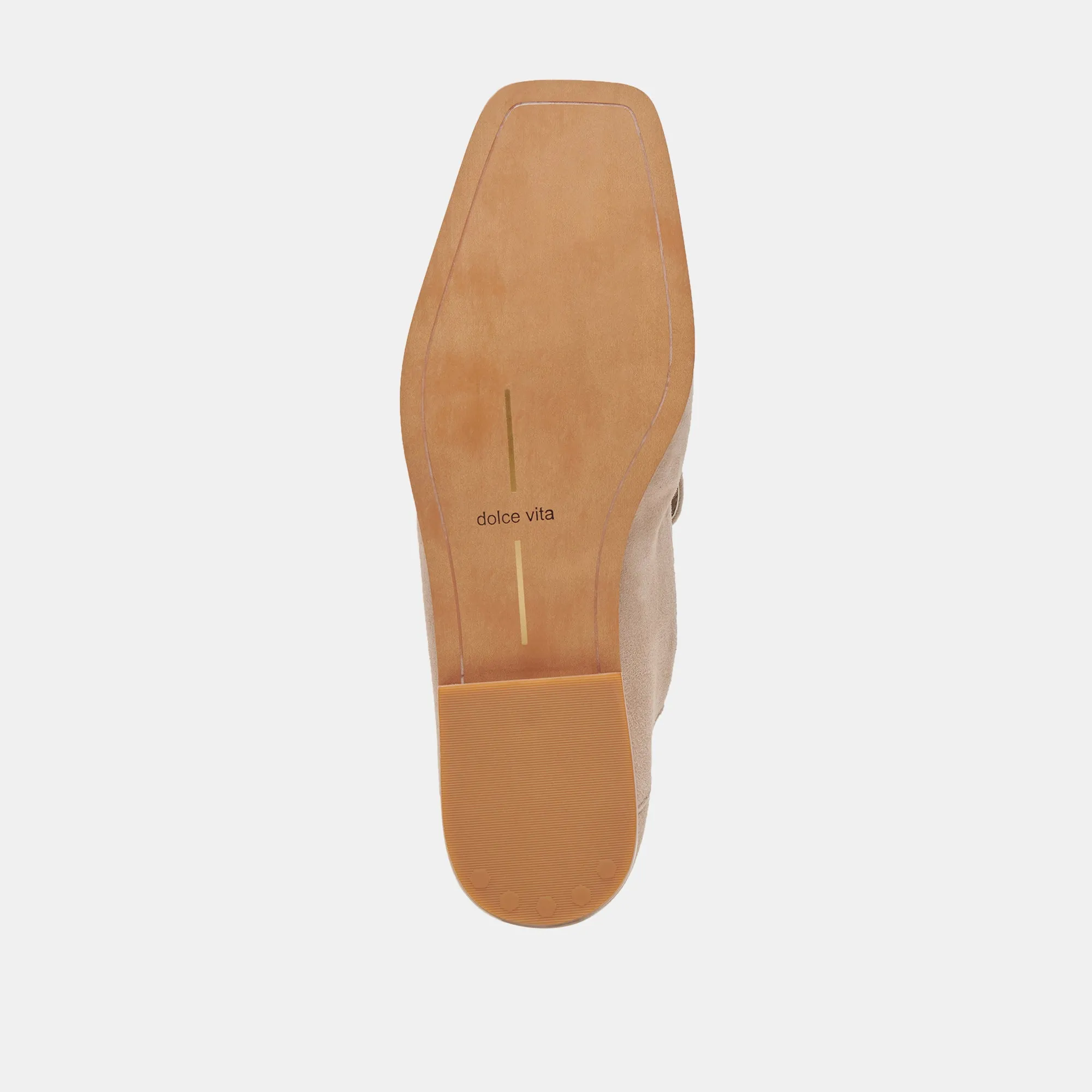 BENY FLATS SUÈDE TAUPE