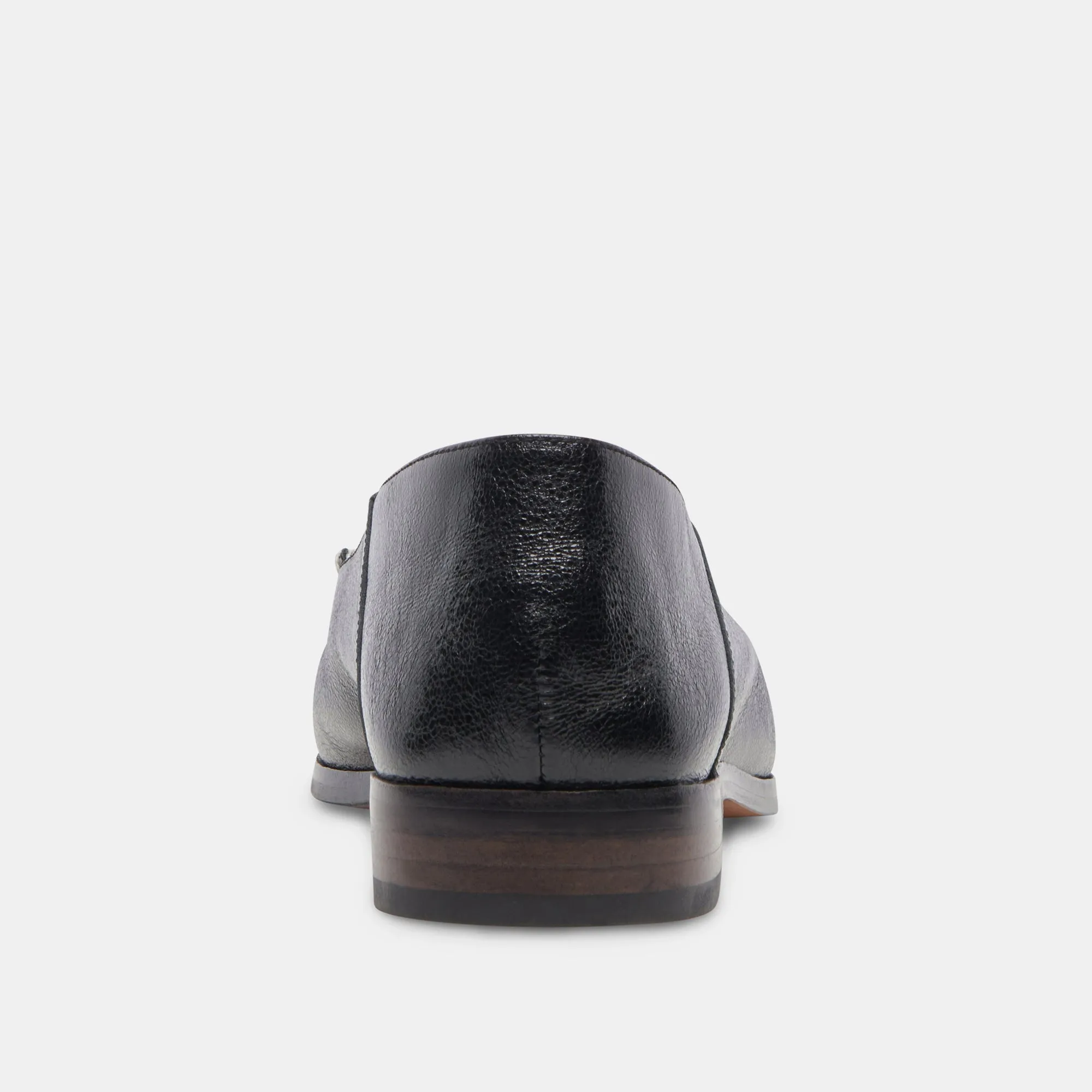 BENY FLATS LARGES BLANCS NOIRS VERNIS PLISSÉ
