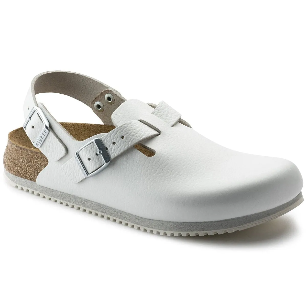 Birkenstock Tokio Supergrip pour Homme en Cuir Blanc