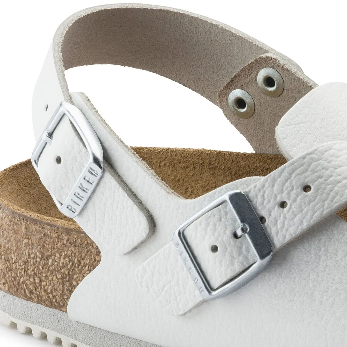 Birkenstock Tokio Supergrip pour Homme en Cuir Blanc
