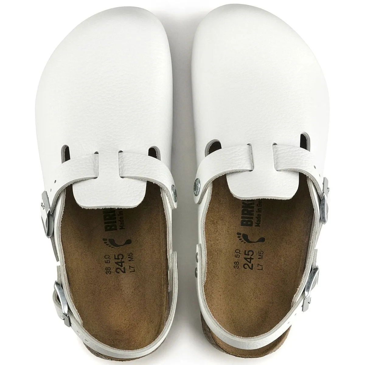 Birkenstock Tokio Supergrip pour Homme en Cuir Blanc