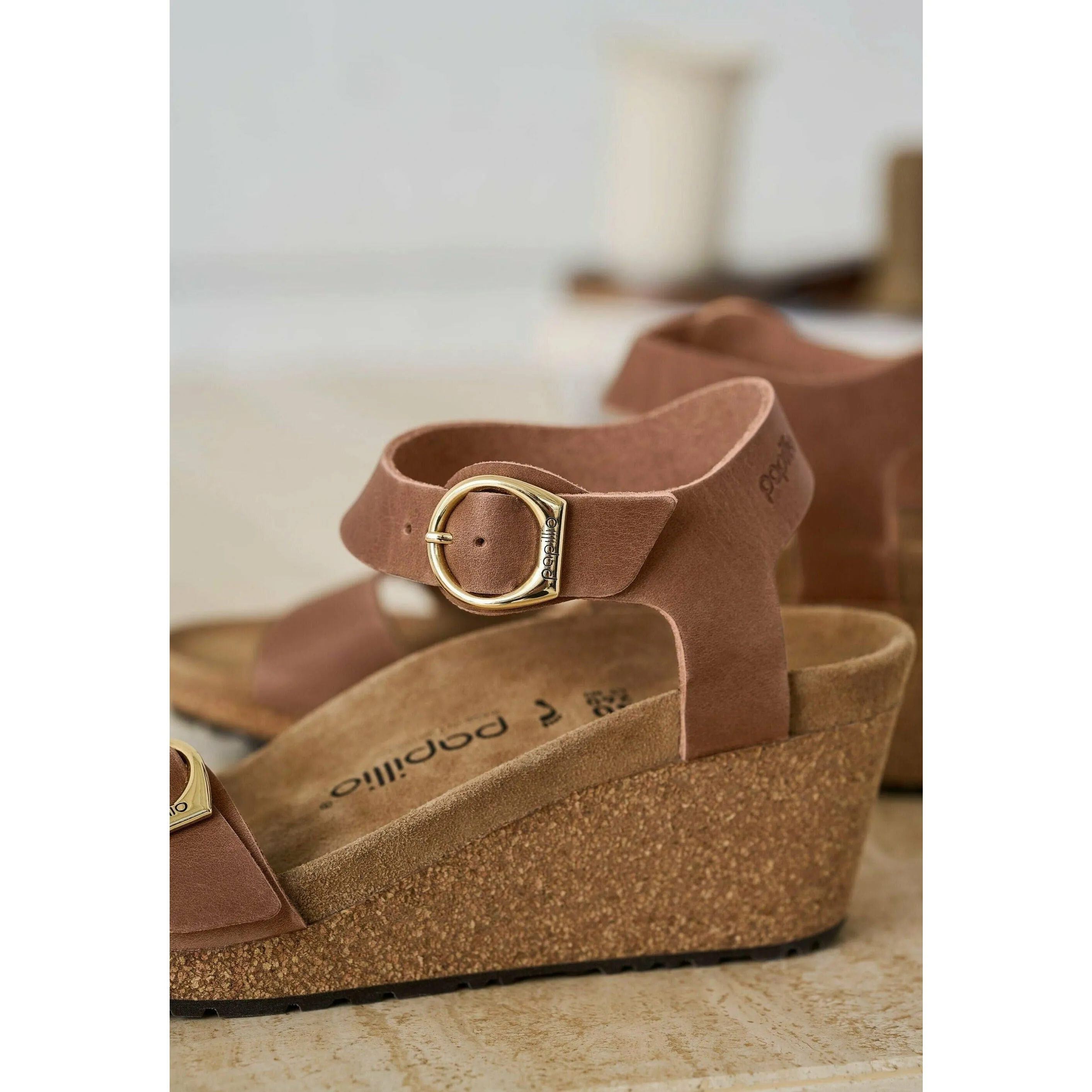 BIRKENSTOCK SOLEY CUIR HUILE