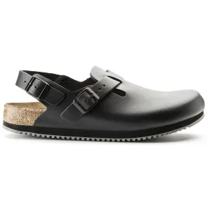 Birkenstock Femme Tokio Super Grip Cuir Noir