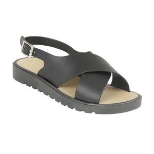 Chaussures plates noires