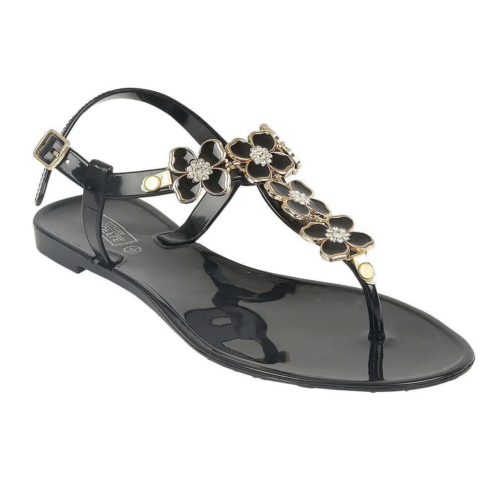 Chaussures plates noires