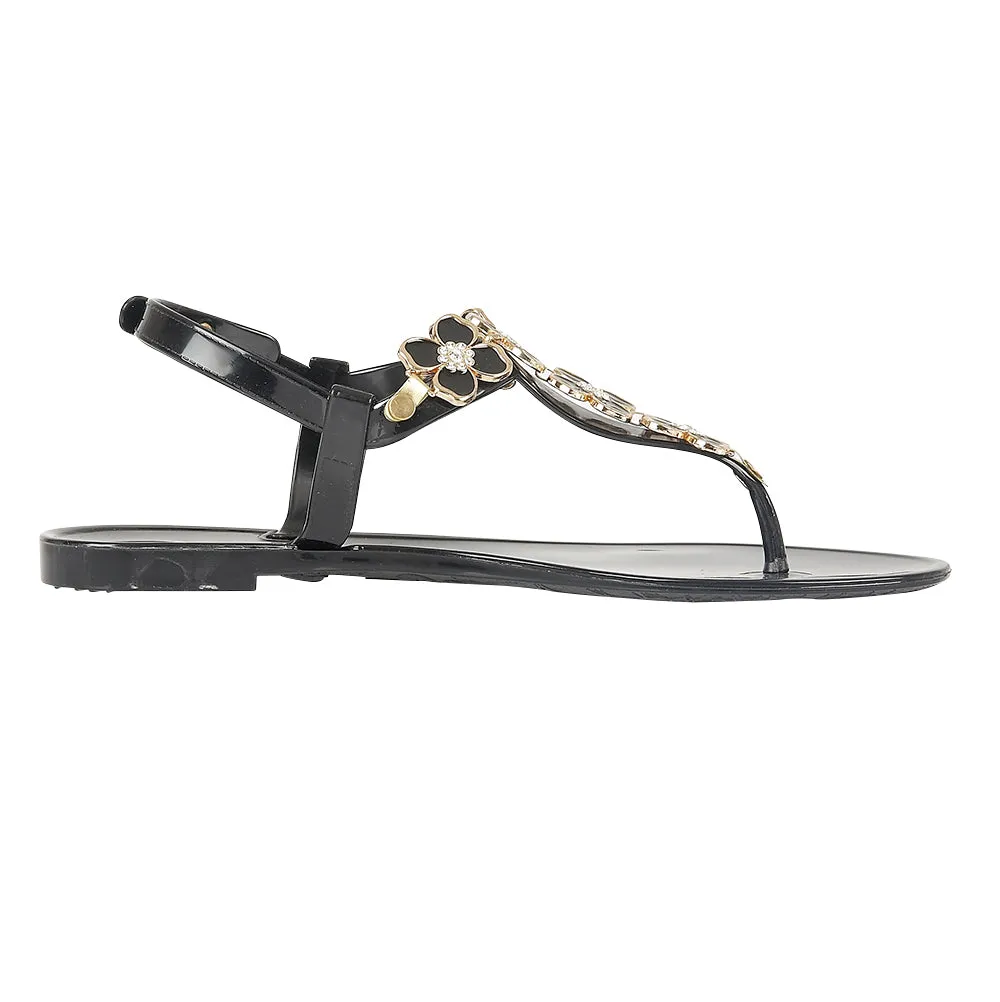 Chaussures plates noires