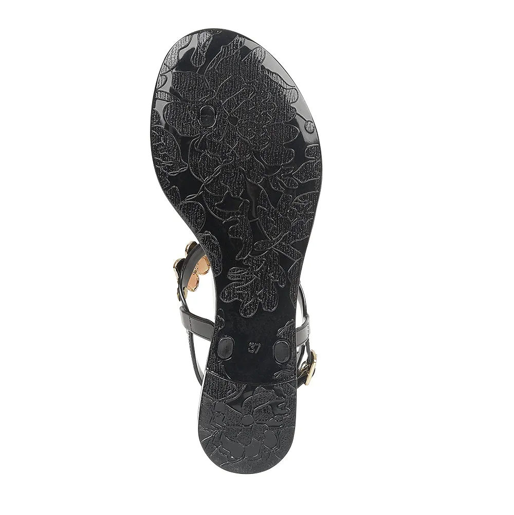 Chaussures plates noires