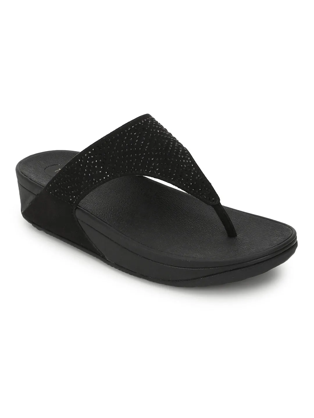 Escarpins Confort en Suède Noir (TC-CD-905-BLK)