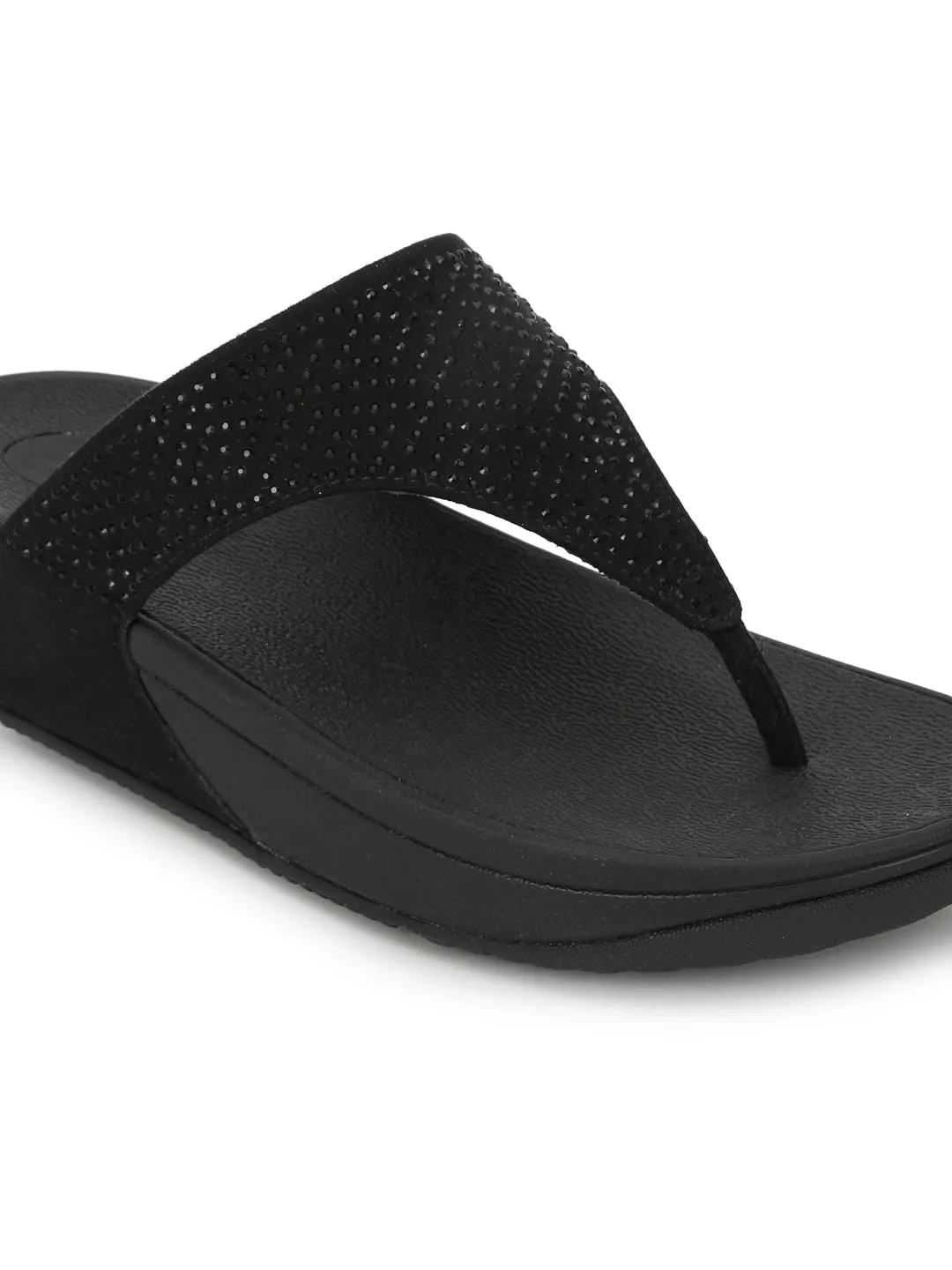 Escarpins Confort en Suède Noir (TC-CD-905-BLK)