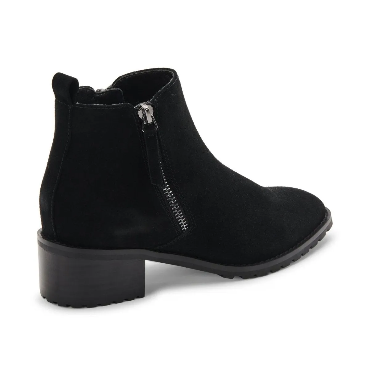 Bottes cheville imperméables en daim noir Samara pour femme Blondo