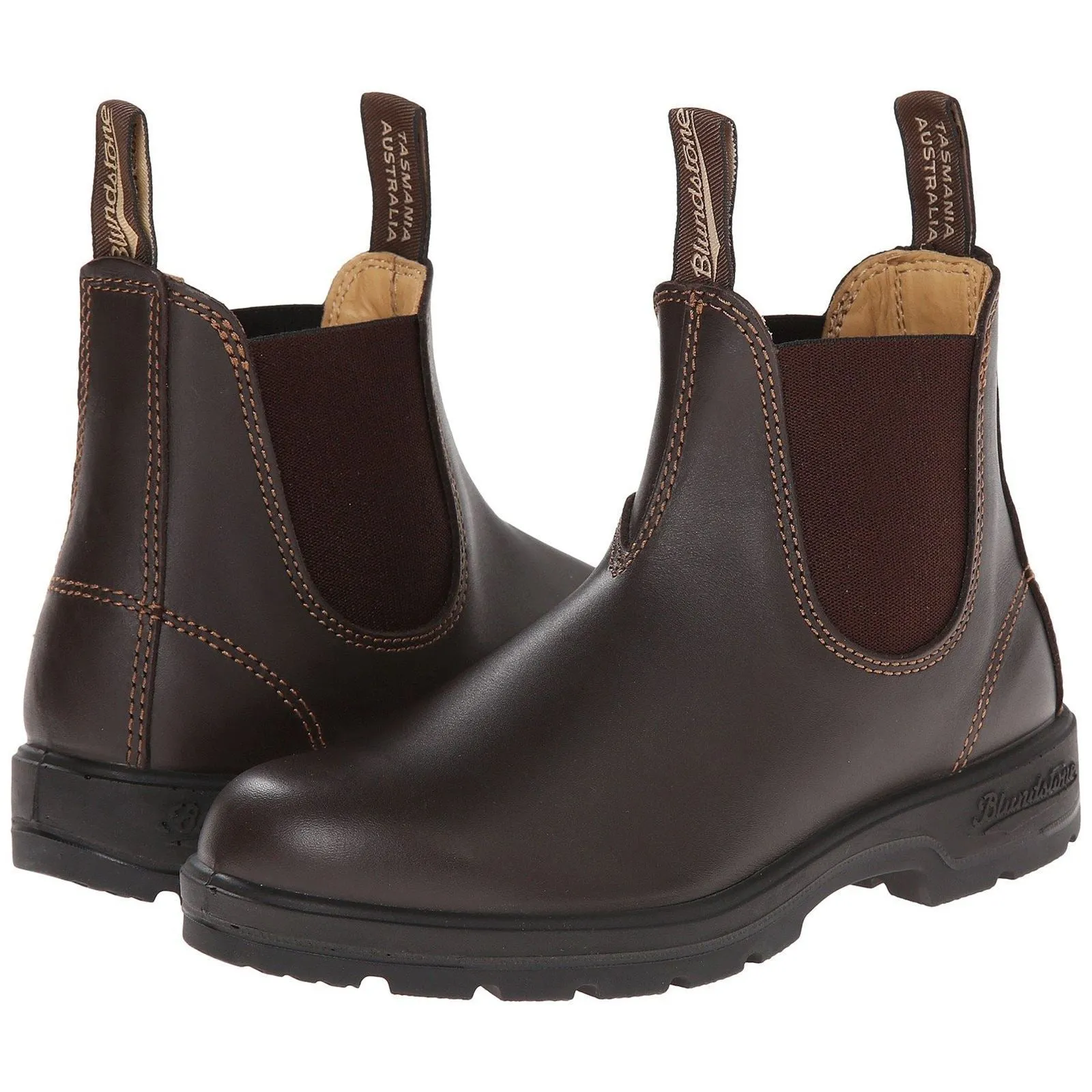 Bottes Chelsea unisex résistantes à l'eau en cuir Blundstone 550