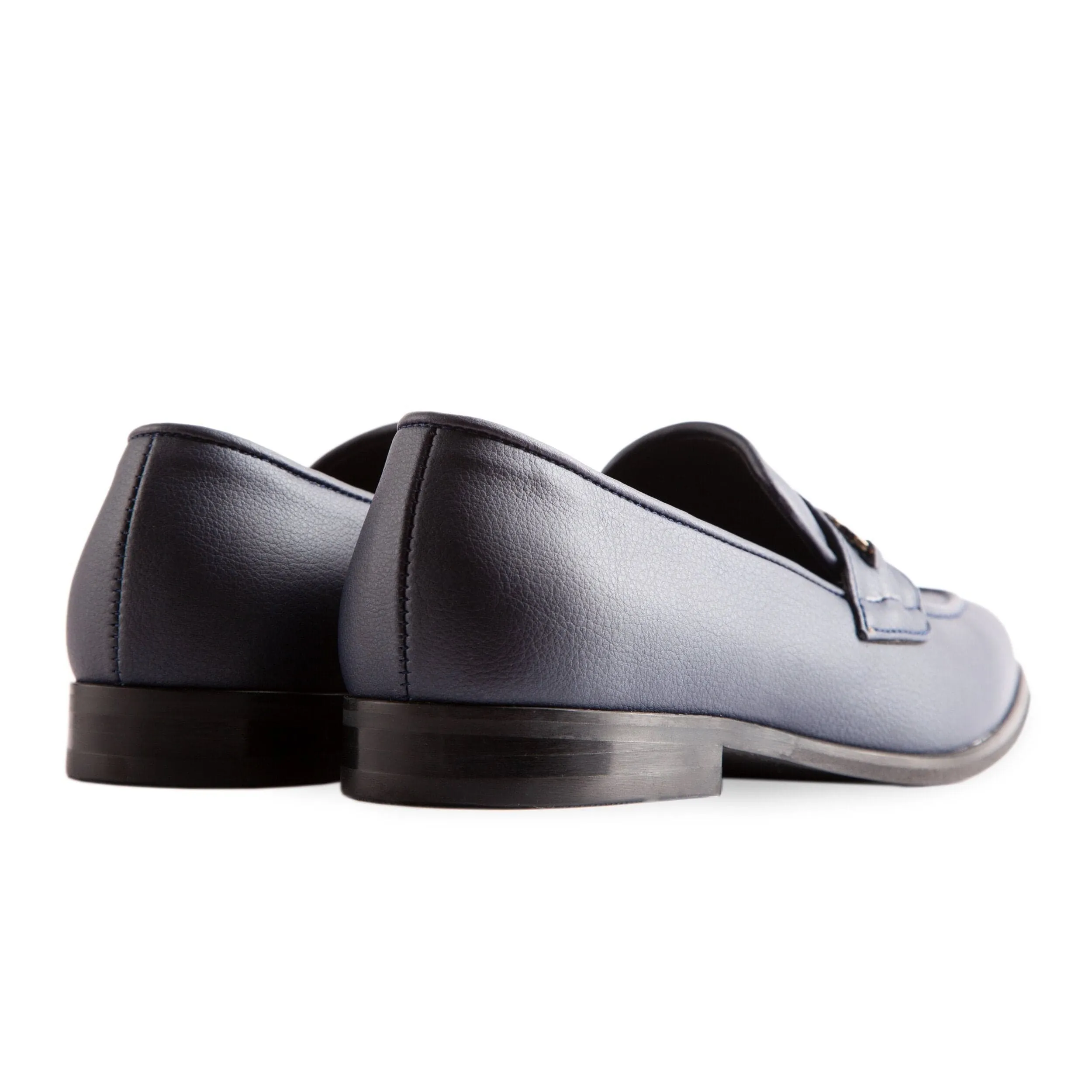 Mocassin Vegan en Cuir de Cactus Bridge-Bit | Marine