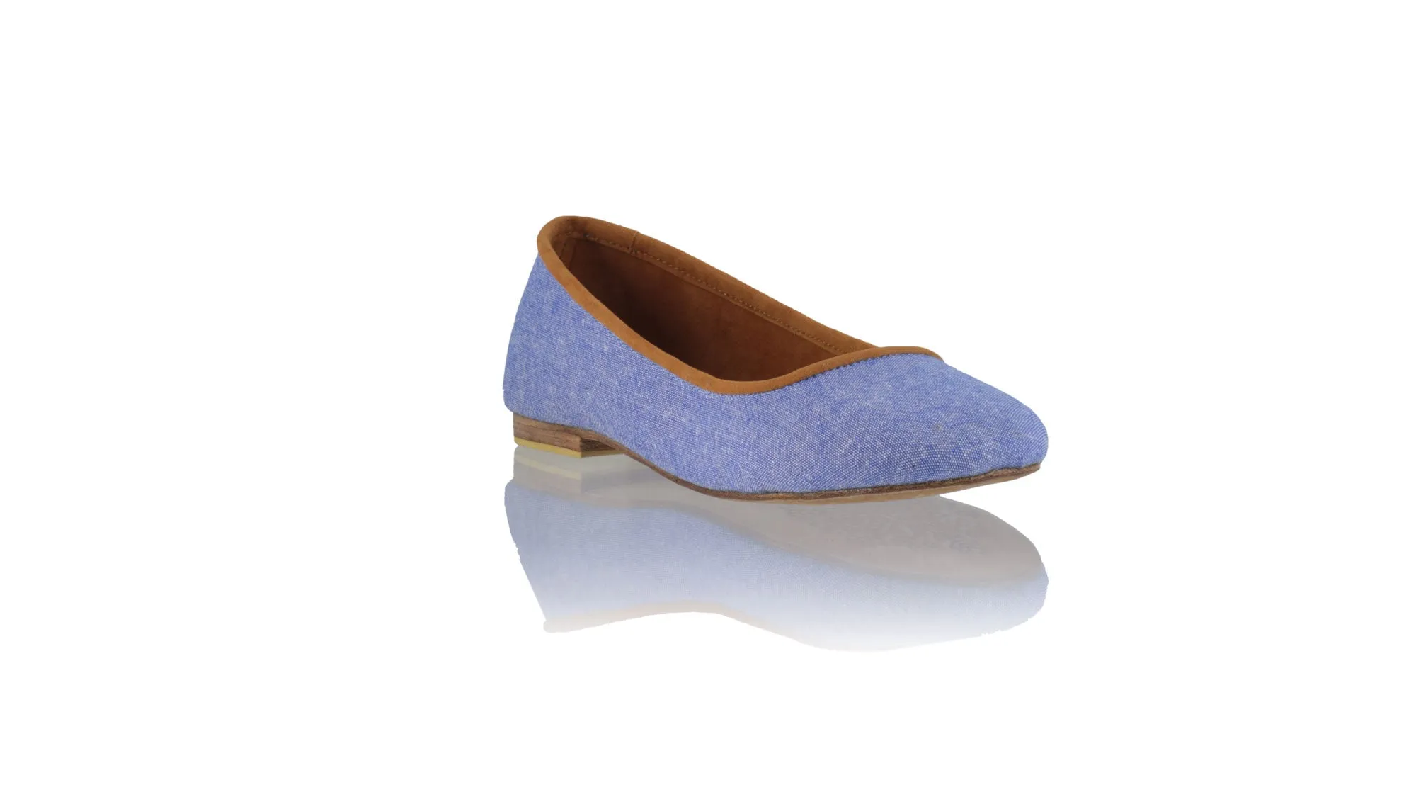 Brigitte 20mm Ballet - Jean bleu clair
