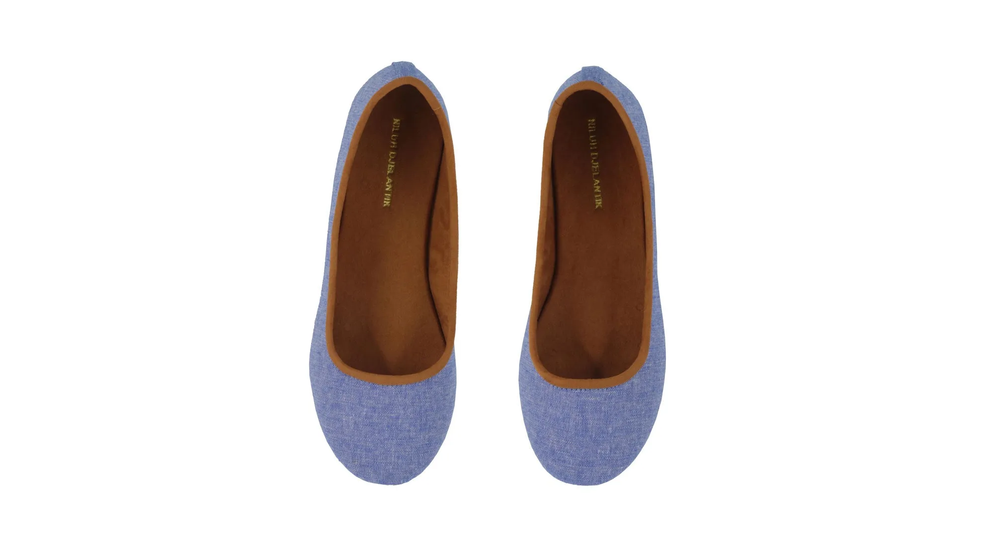 Brigitte 20mm Ballet - Jean bleu clair