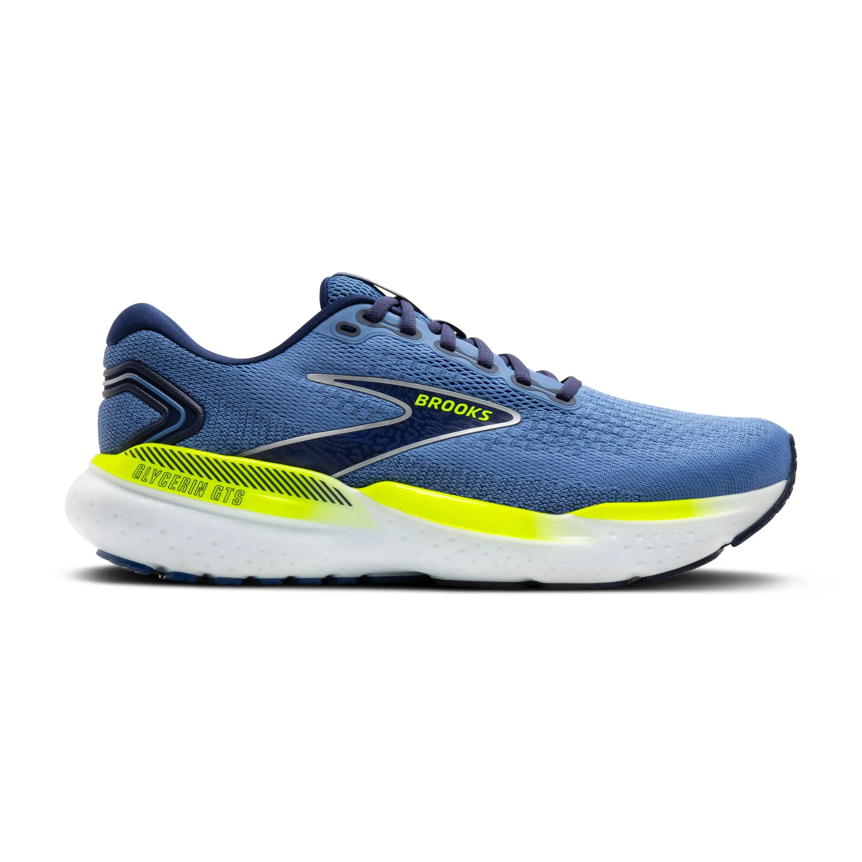 Chaussures de course Brooks Glycerin GTS 21 pour homme - Bleu