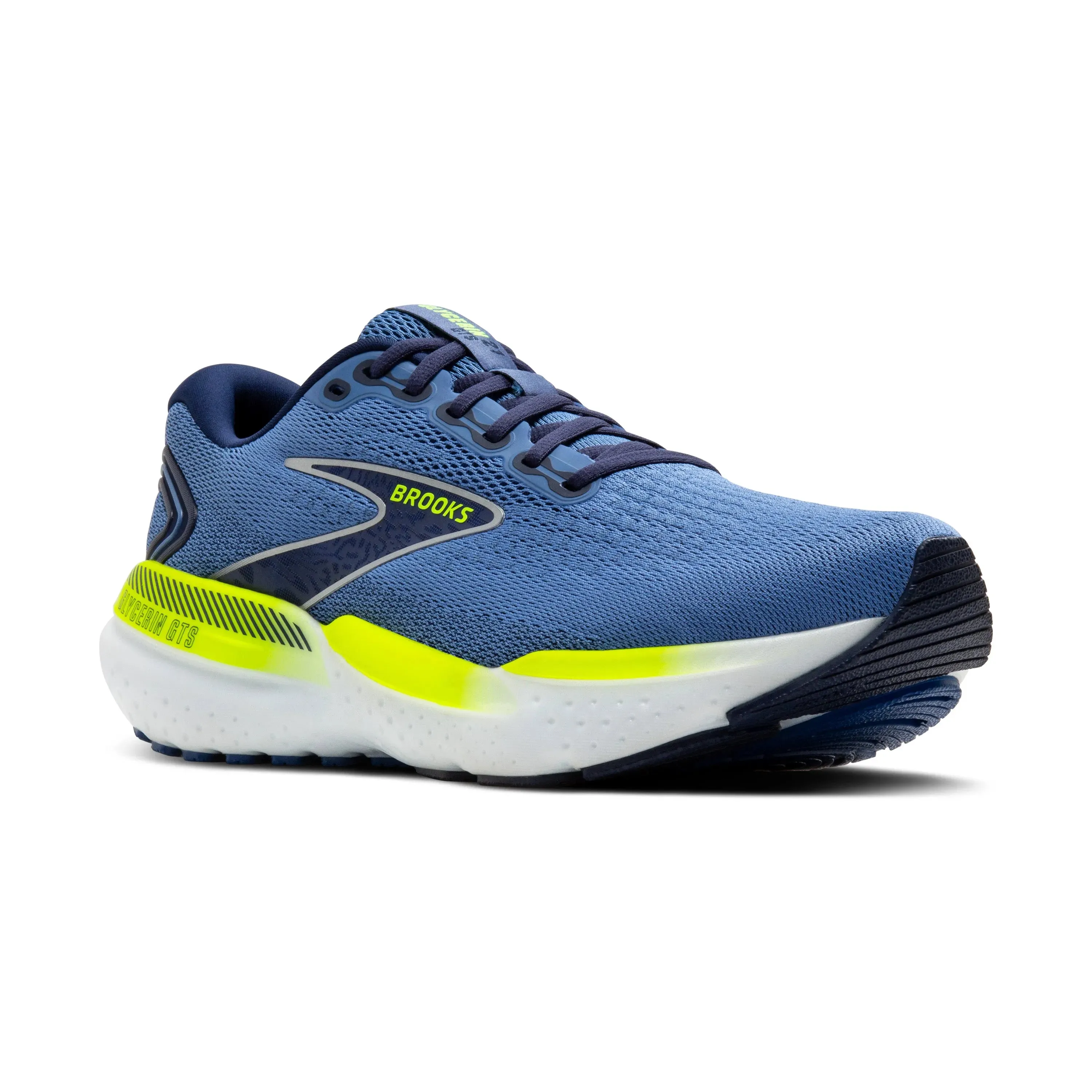 Chaussures de course Brooks Glycerin GTS 21 pour homme - Bleu