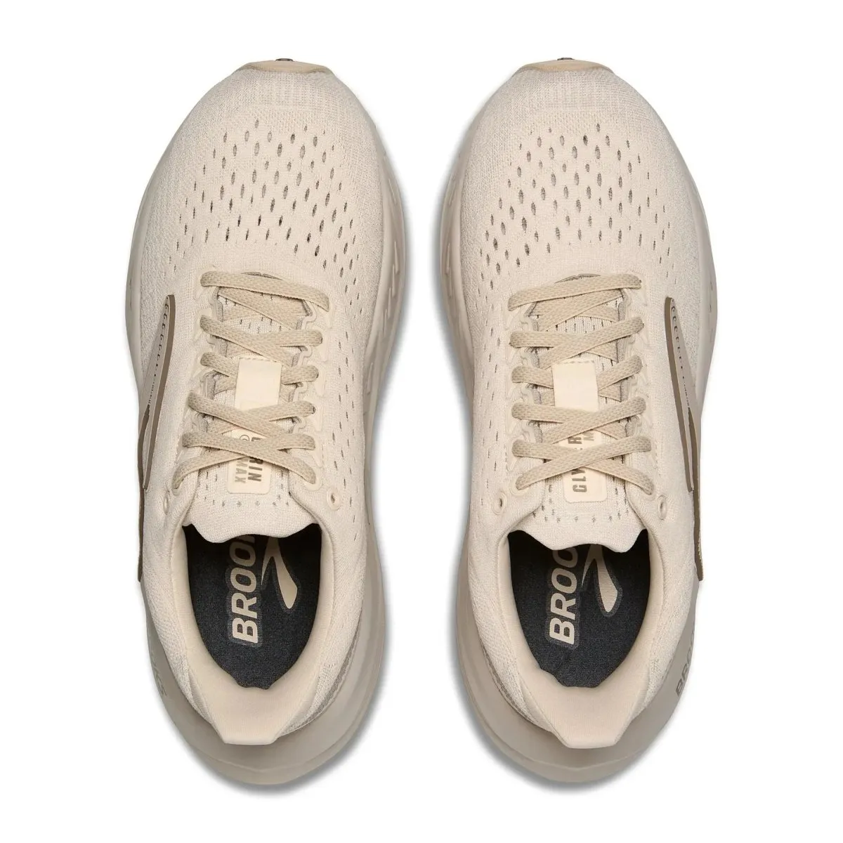 Brooks Femmes Glycerin Max Amande Pêche/Brouillard London/Blanc