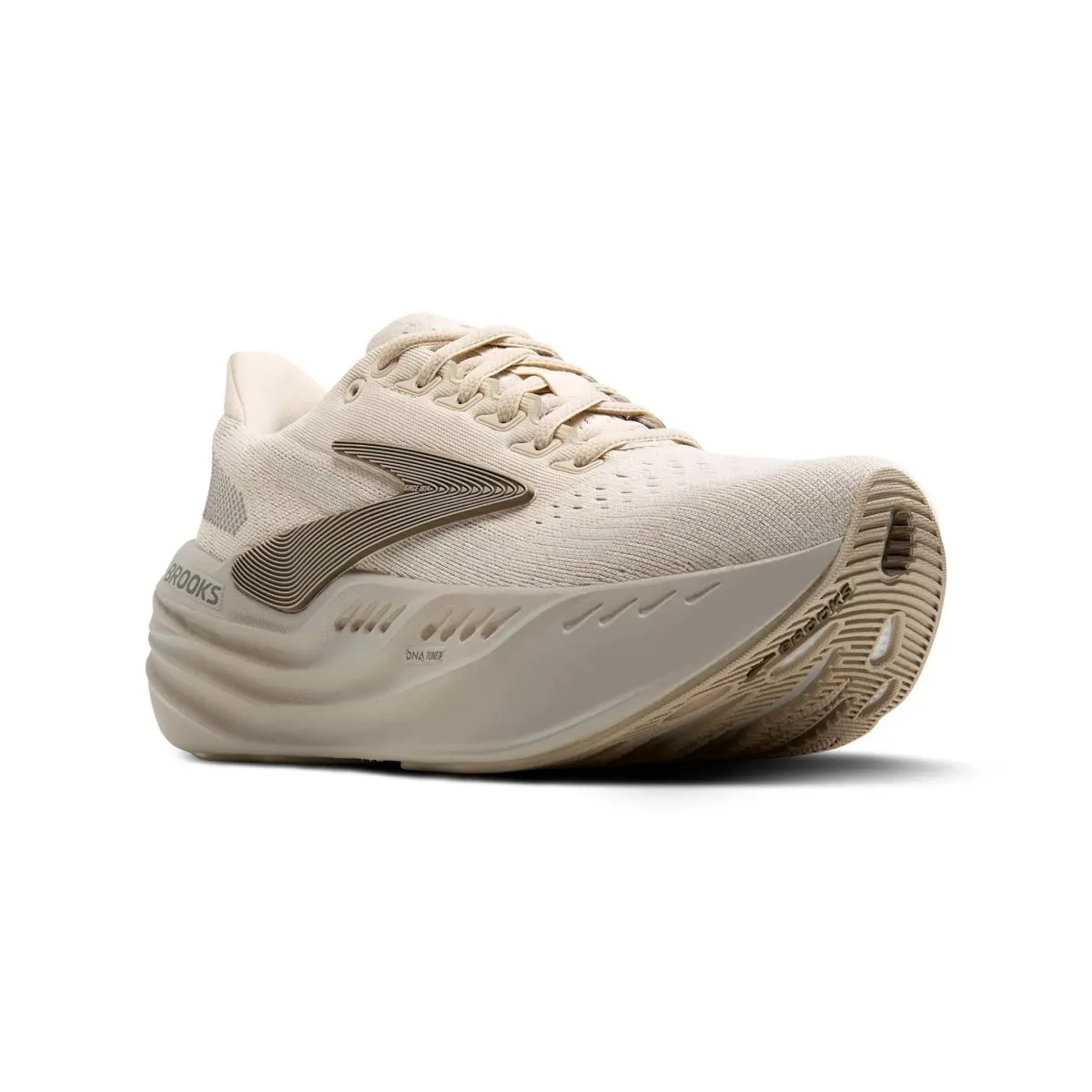 Brooks Femmes Glycerin Max Amande Pêche/Brouillard London/Blanc