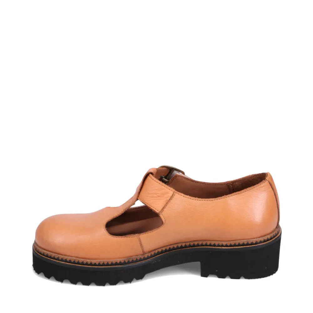 Bueno Femme Abigail Bride T en Cuir Mary Jane en Beige